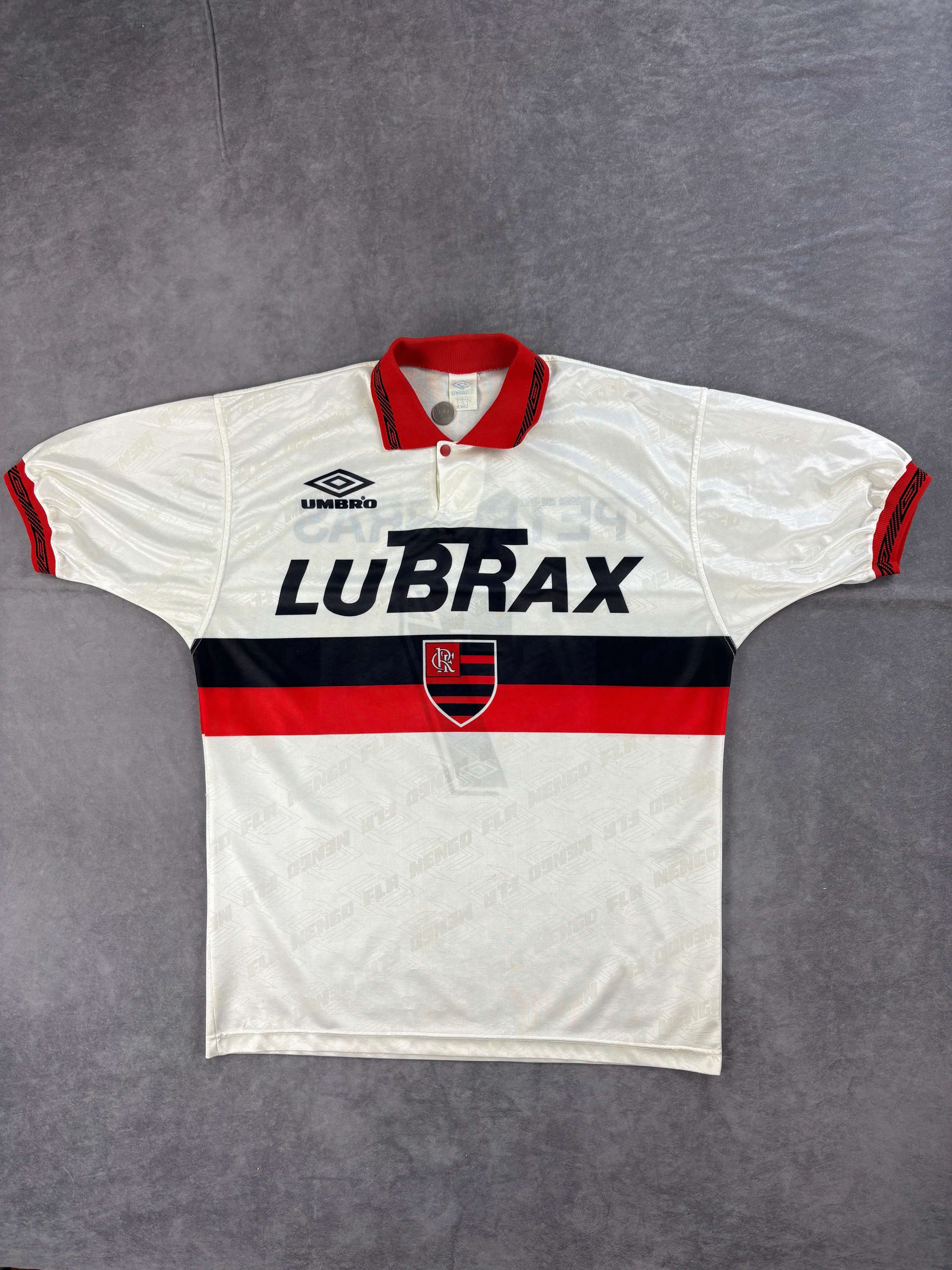 Umbro Flamengo 1993-95 Umbro away football jersey shirt size G Size US L / EU 52-54 / 3 - 1 Thumbnail