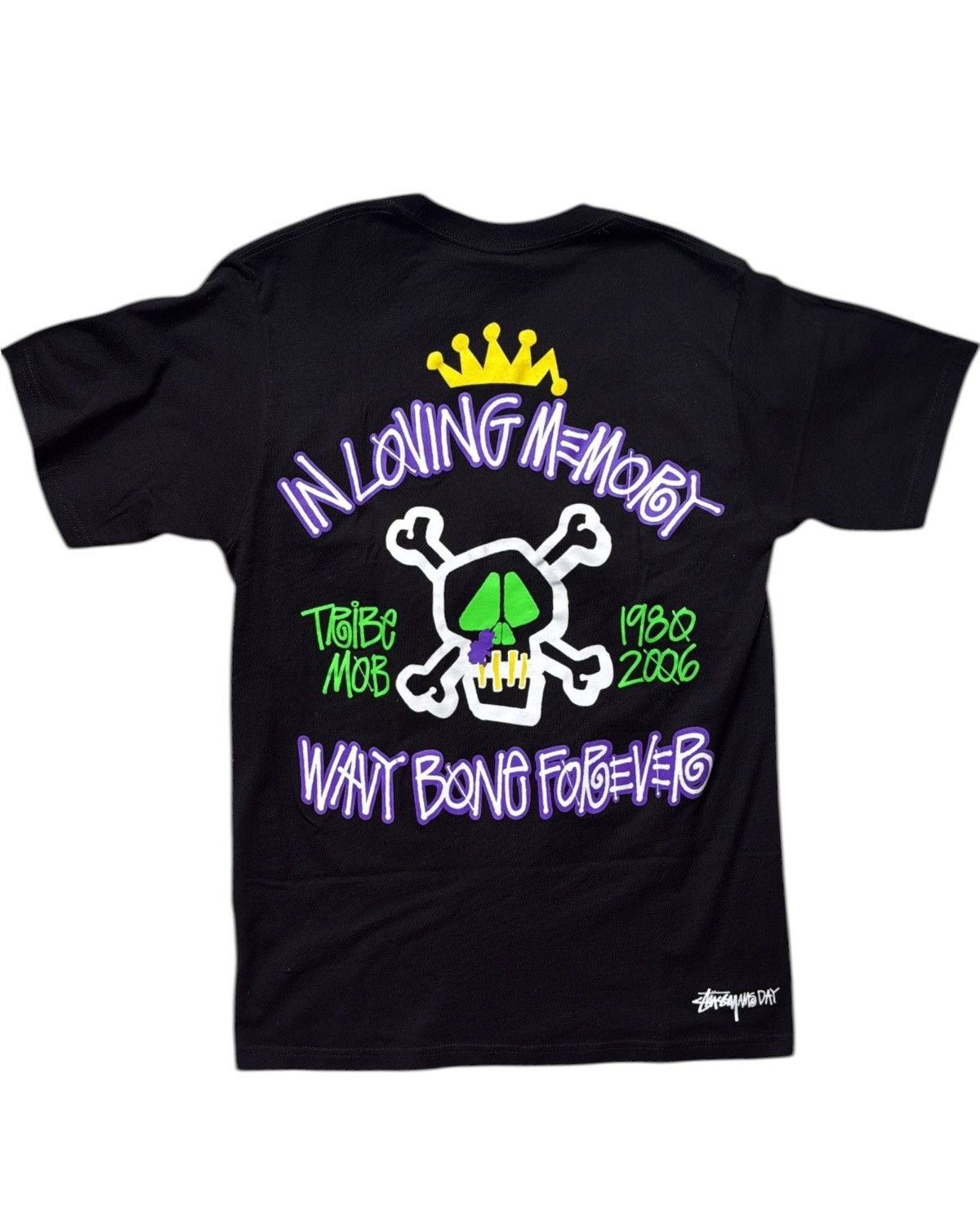 A$AP Rocky × Stussy Stussy x A$AP Rocky R.I.P. A$AP Yams Day T-shirt Small Size US S / EU 44-46 / 1 - 3 Thumbnail