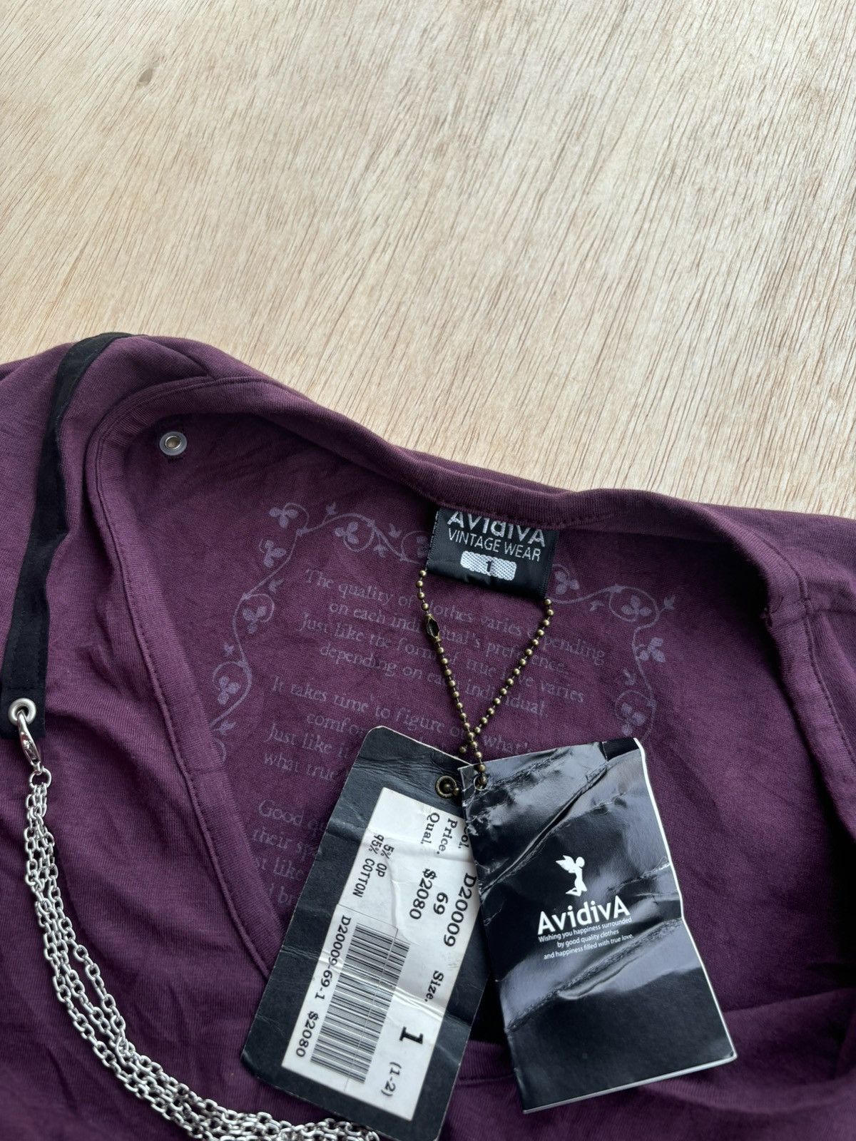 If Six Was Nine × Japanese Brand × Le Grande Bleu (L.G.B.) necklace Aviadiva Vintage Wear ifsixwasnine Lgb style Size S / US 4 / IT 40 - 6 Thumbnail