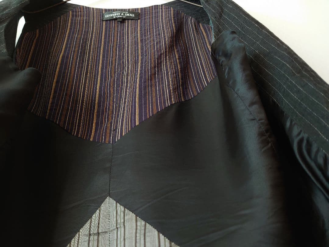 EX1/1 GEOFFREY B. SMALL／handmade gilet