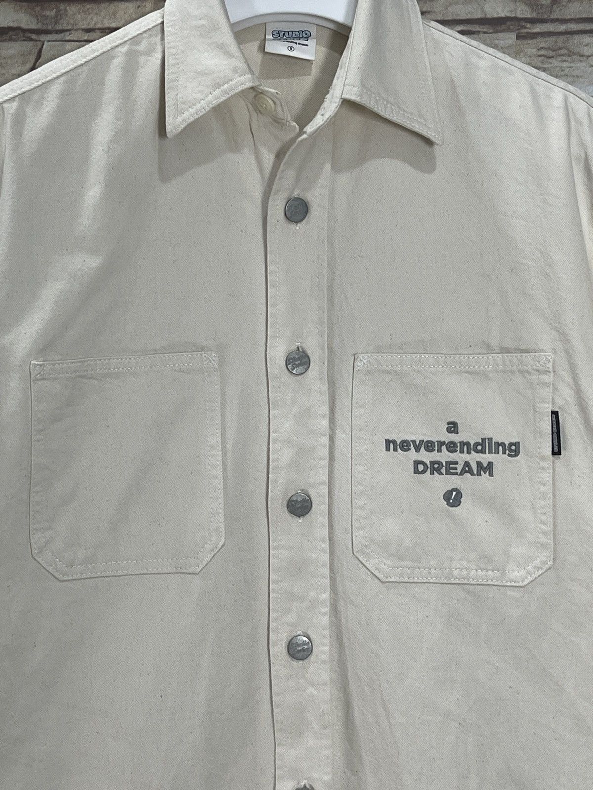 GU × Japanese Brand × Studio Seven StudioSeven x GU Collaboration Denim Work Shirt Size S Size US S / EU 44-46 / 1 - 6 Thumbnail