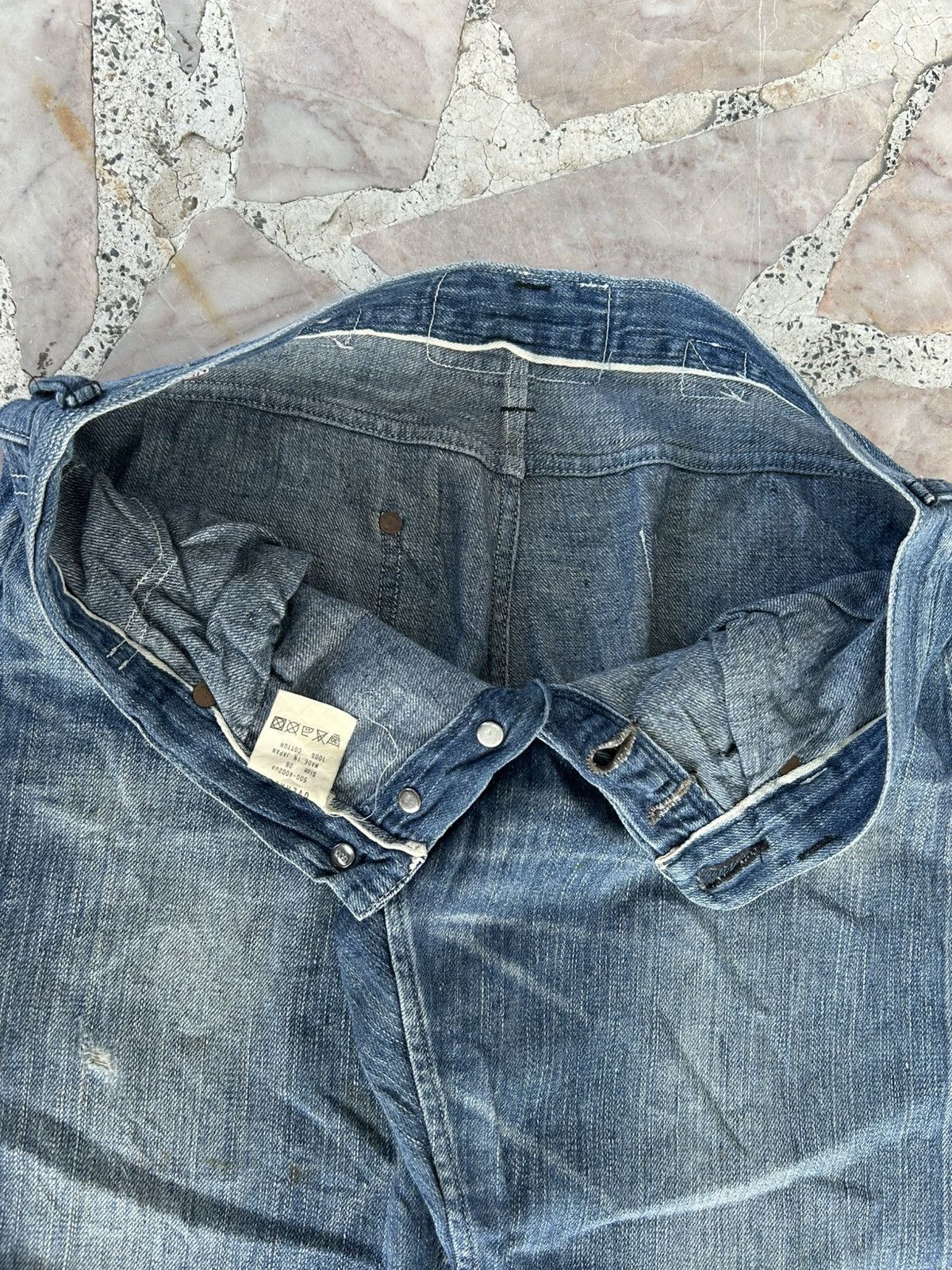 Japanese Brand Canton Sanforized Selvedge Denim Japan Size US 28 / EU 44 - 8 Thumbnail