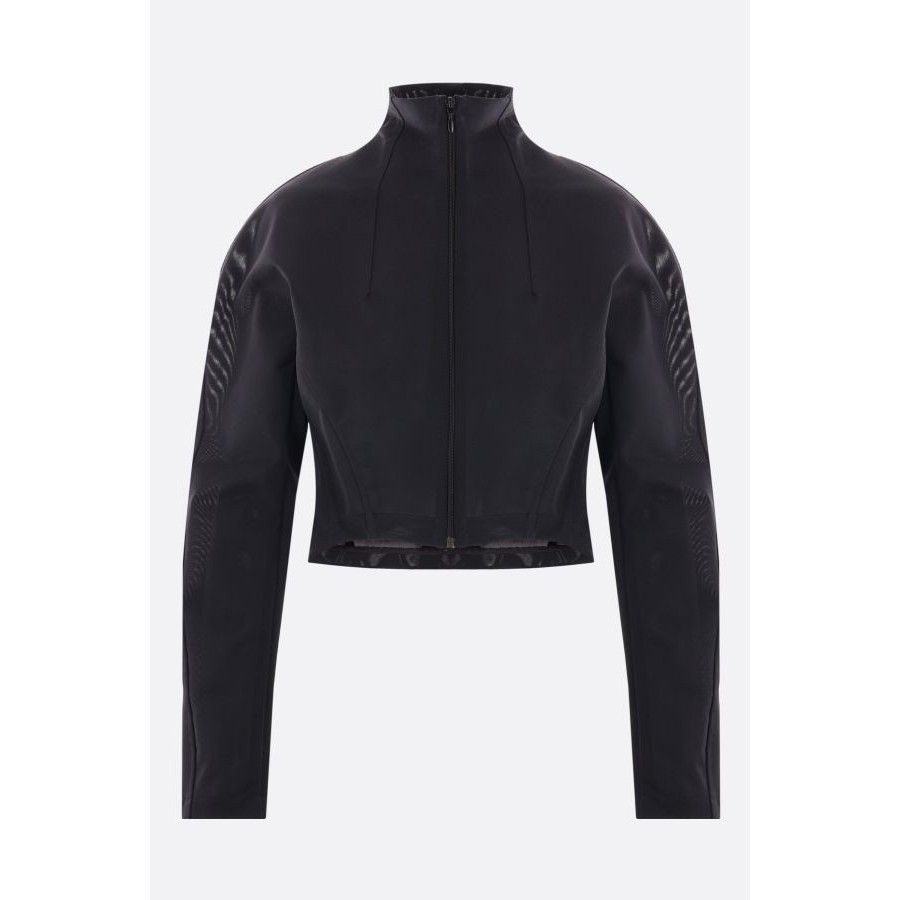 Other ALAÏA Black Stretch Compact Tulle Jacket New & Authentic (Wo Size M / US 6-8 / IT 42-44 - 1 Thumbnail