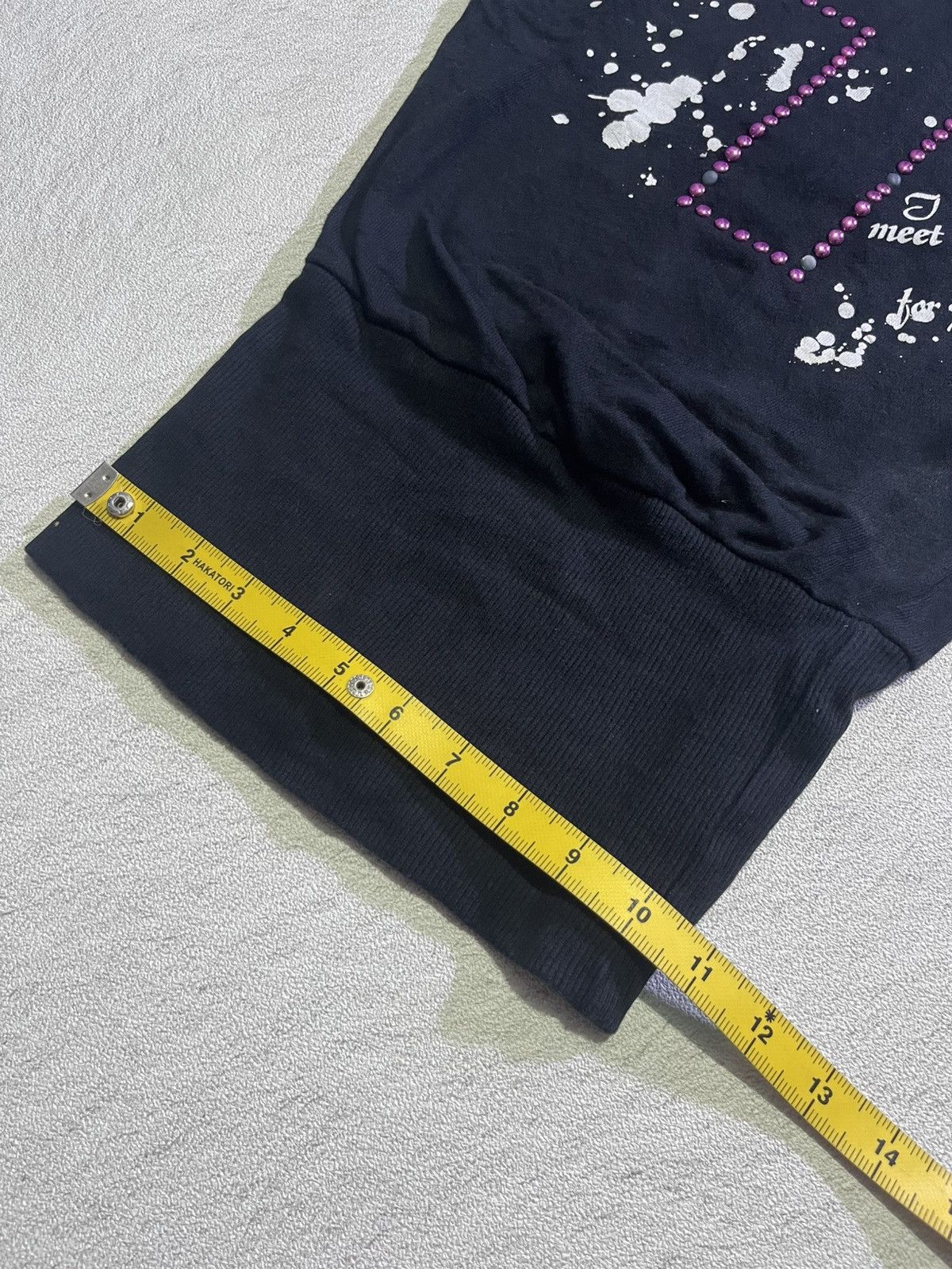 Hysteric Glamour Y2K ZIDDY long sleeve tshirt motif cross glitter Size M / US 6-8 / IT 42-44 - 11 Thumbnail