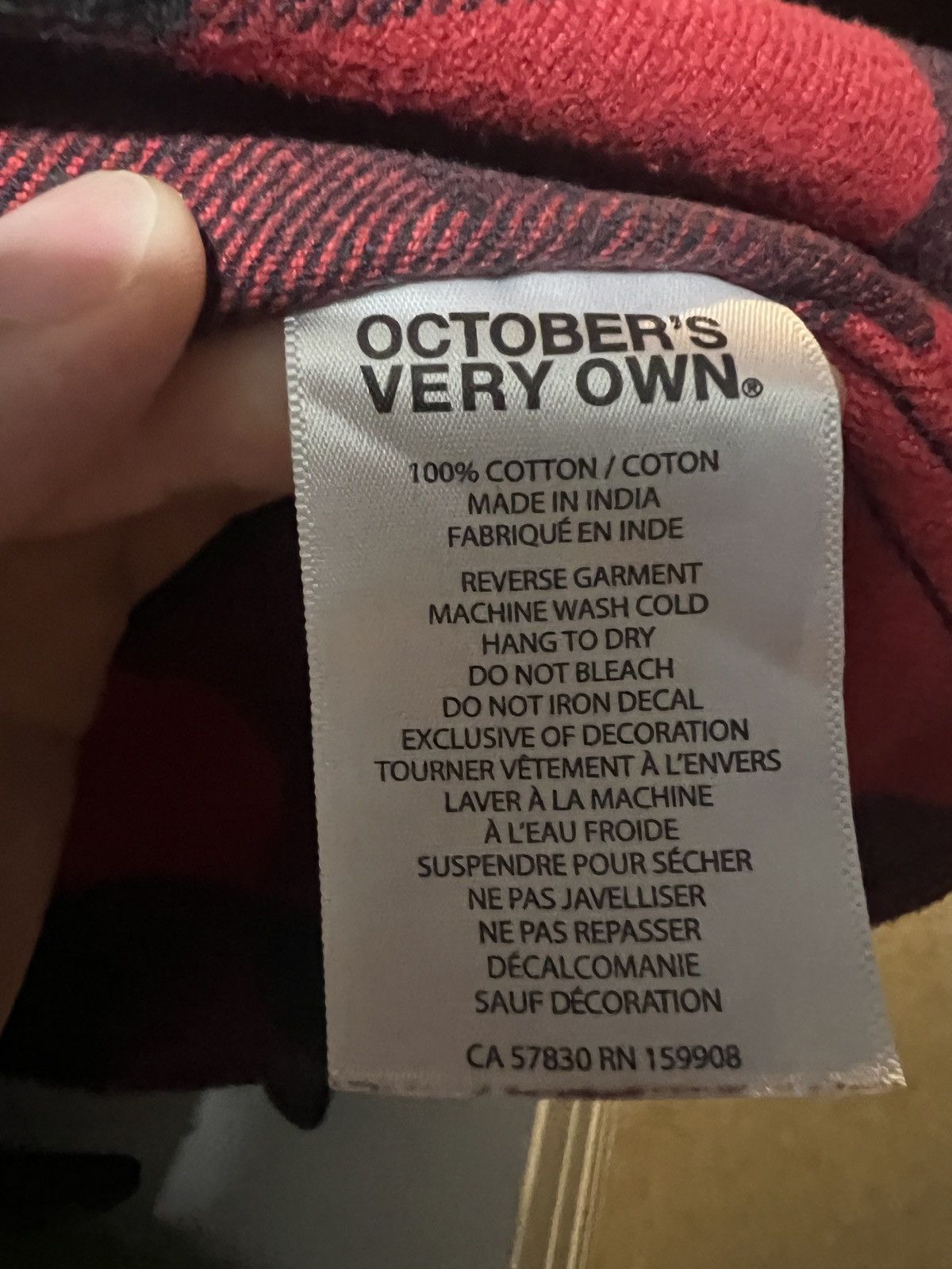 October's Very Own OVO lumber jacket Size US L / EU 52-54 / 3 - 5 Thumbnail