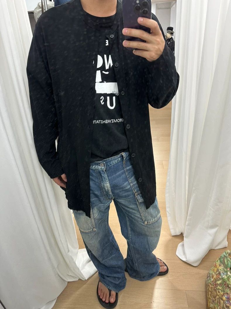 Yohji Yamamoto yohji yamamoto Joker round neck cardigan shirt 2504-Nextarr Size US S / EU 44-46 / 1 - 6 Thumbnail