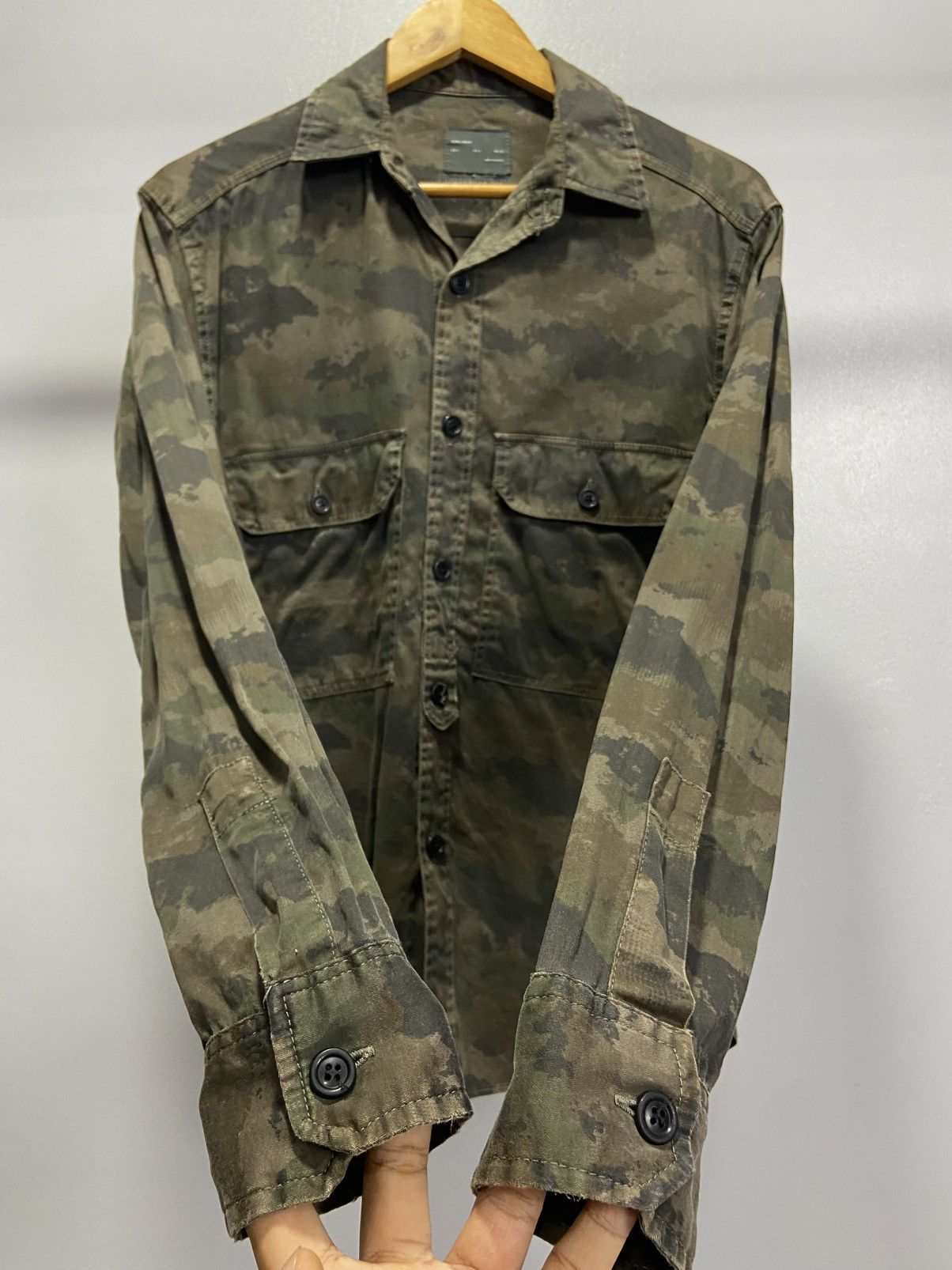 Japanese Brand × Zara Zara camo shirt Size US S / EU 44-46 / 1 - 4 Thumbnail