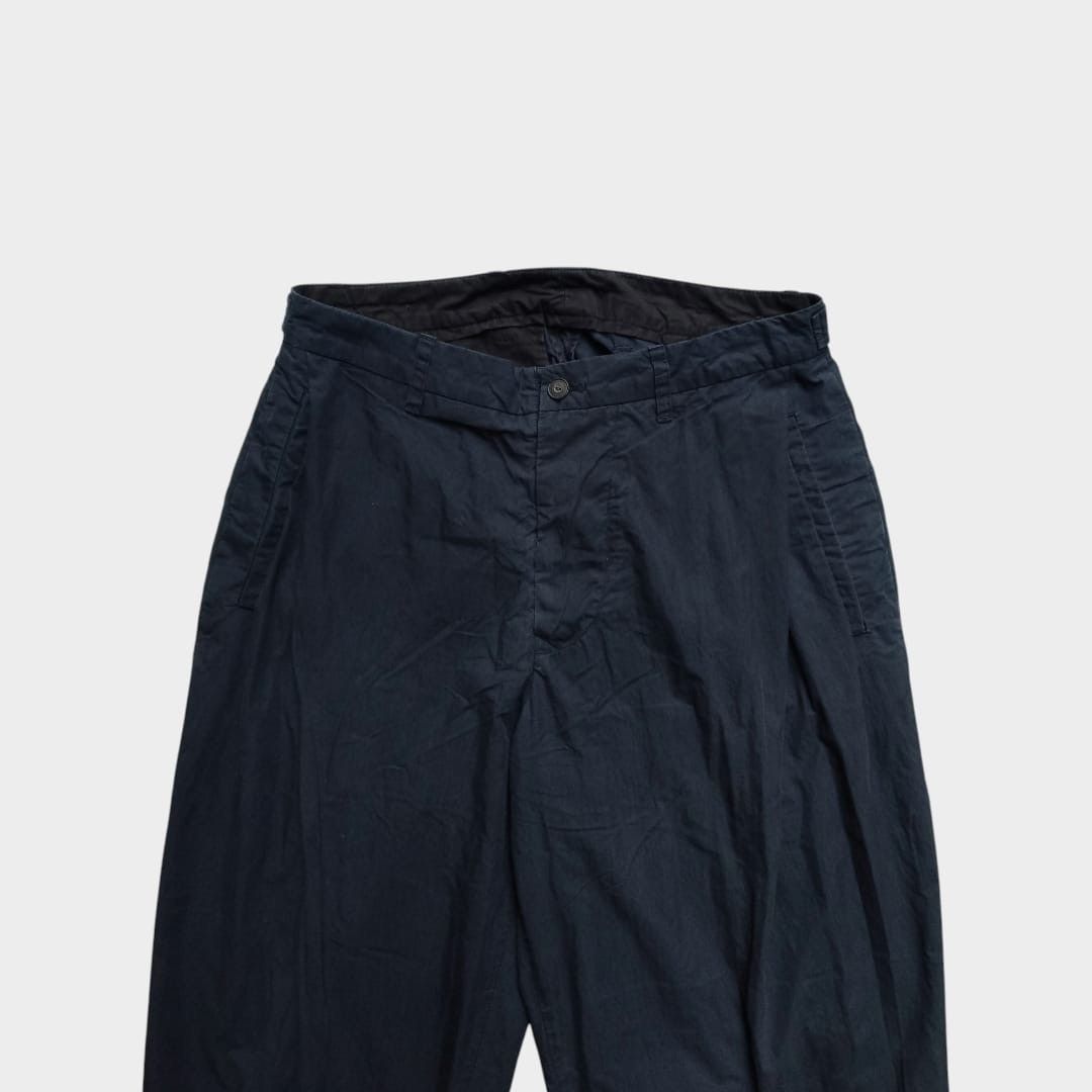 Yohji Yamamoto So House x A. Blue garments New York wide leg balloon pant Size US 30 / EU 46 - 3 Thumbnail