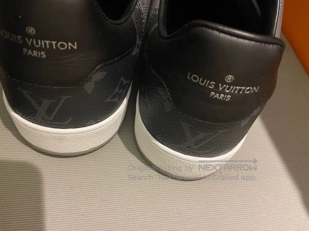 Louis Vuitton lv rivoli gray and black sneakers. Size US 9 / EU 42 - 3 Thumbnail