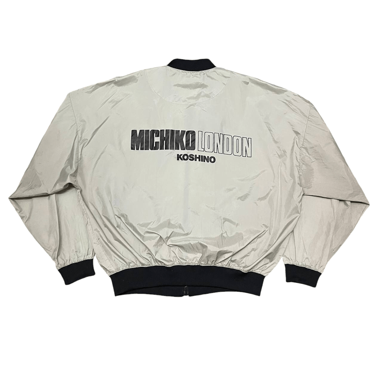 Michiko Koshino Vintage Michiko Koshino London Bomber Jacket Size US XL / EU 56 / 4 - 1 Thumbnail