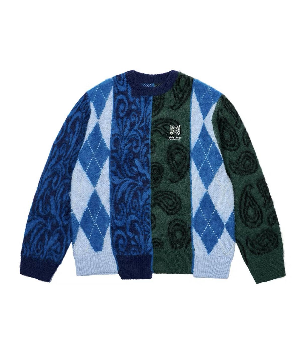 Palace Hairy Flag knit UK | Grailed