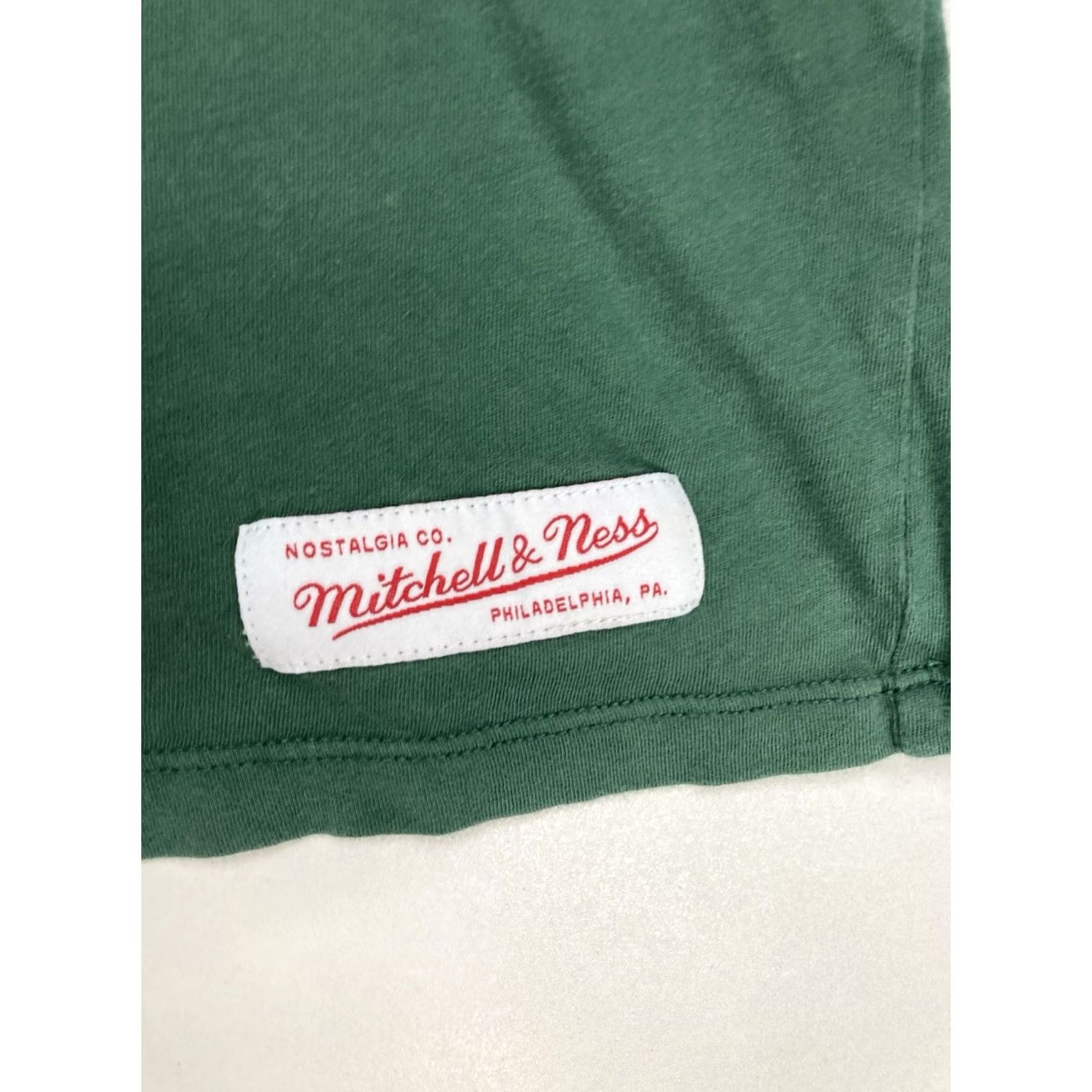 Mitchell & Ness Mitchell & Ness FAMU Florida A&M University Graphic T-shirt Men XL Short Sleeve Crew Neck Green Embroidered Logo Vintage Sports University 90s Mens Size US XL / EU 56 / 4 - 3 Thumbnail