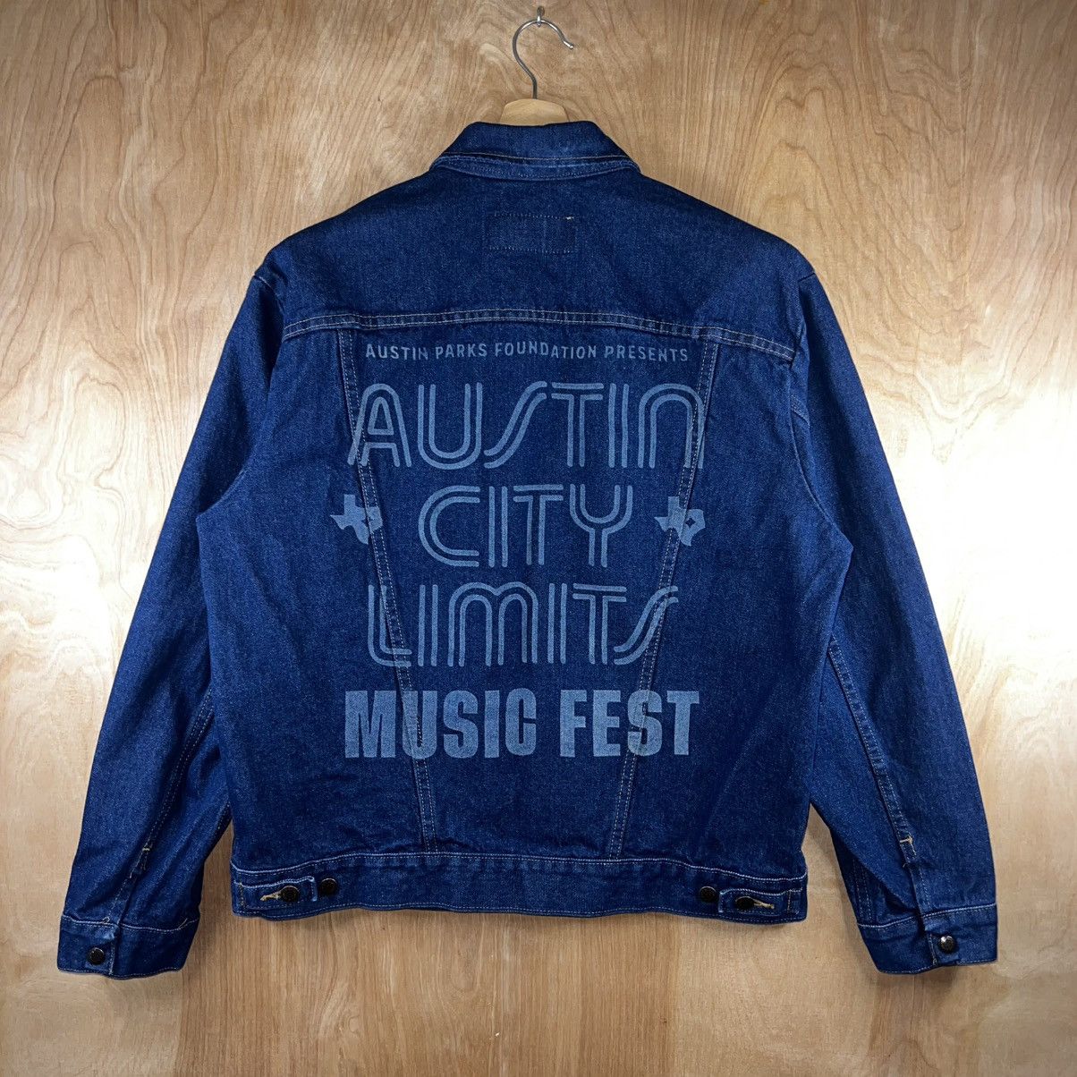 Wrangler WRANGLER AUSTIN CITY LIMITS TRUCKER JACKET DENIM Size US L / EU 52-54 / 3 - 1 Thumbnail