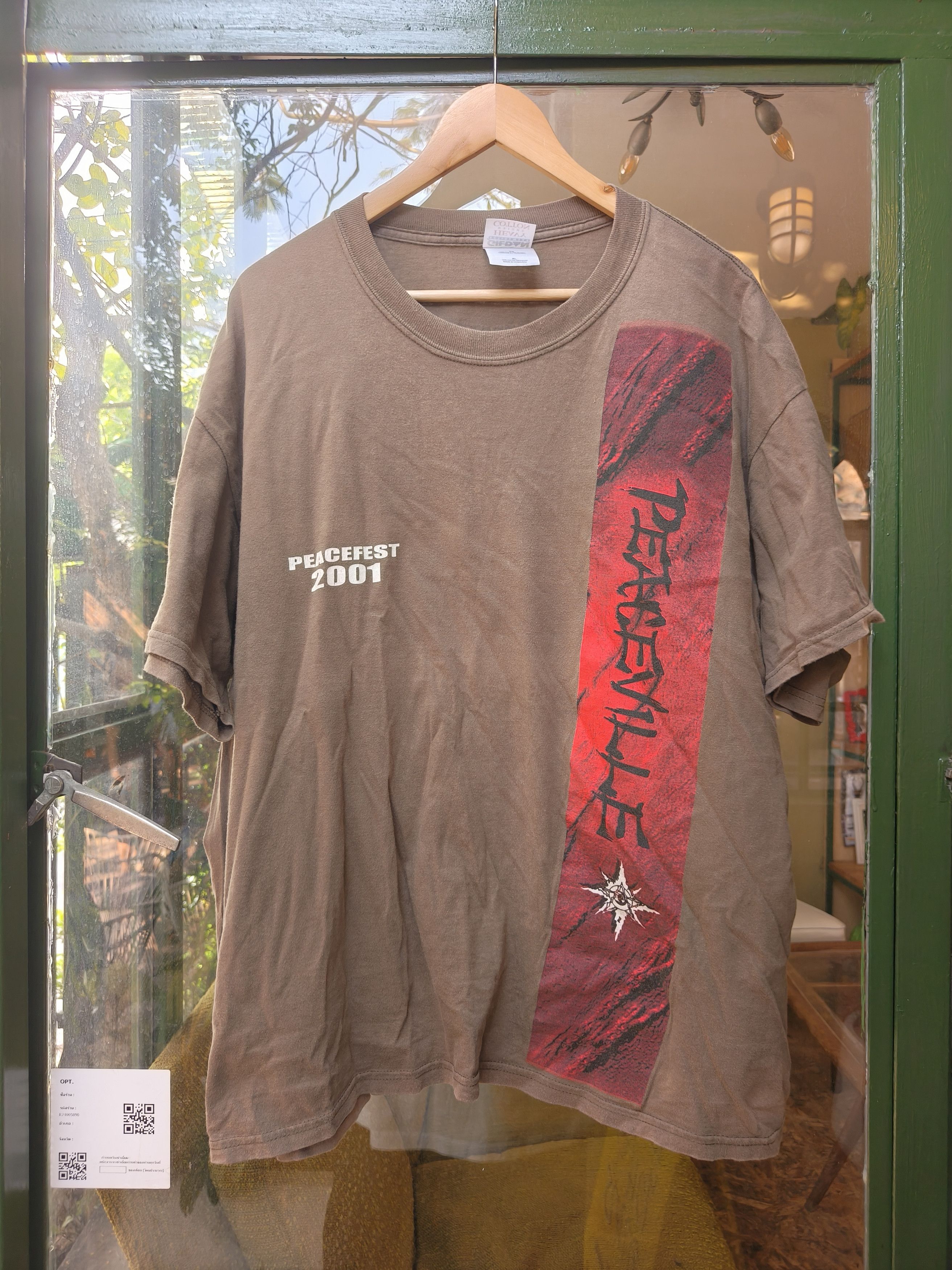 Band Tees Vtg 2001 Peacefest (Peaceville records) shirt Size US XL / EU 56 / 4 - 1 Thumbnail