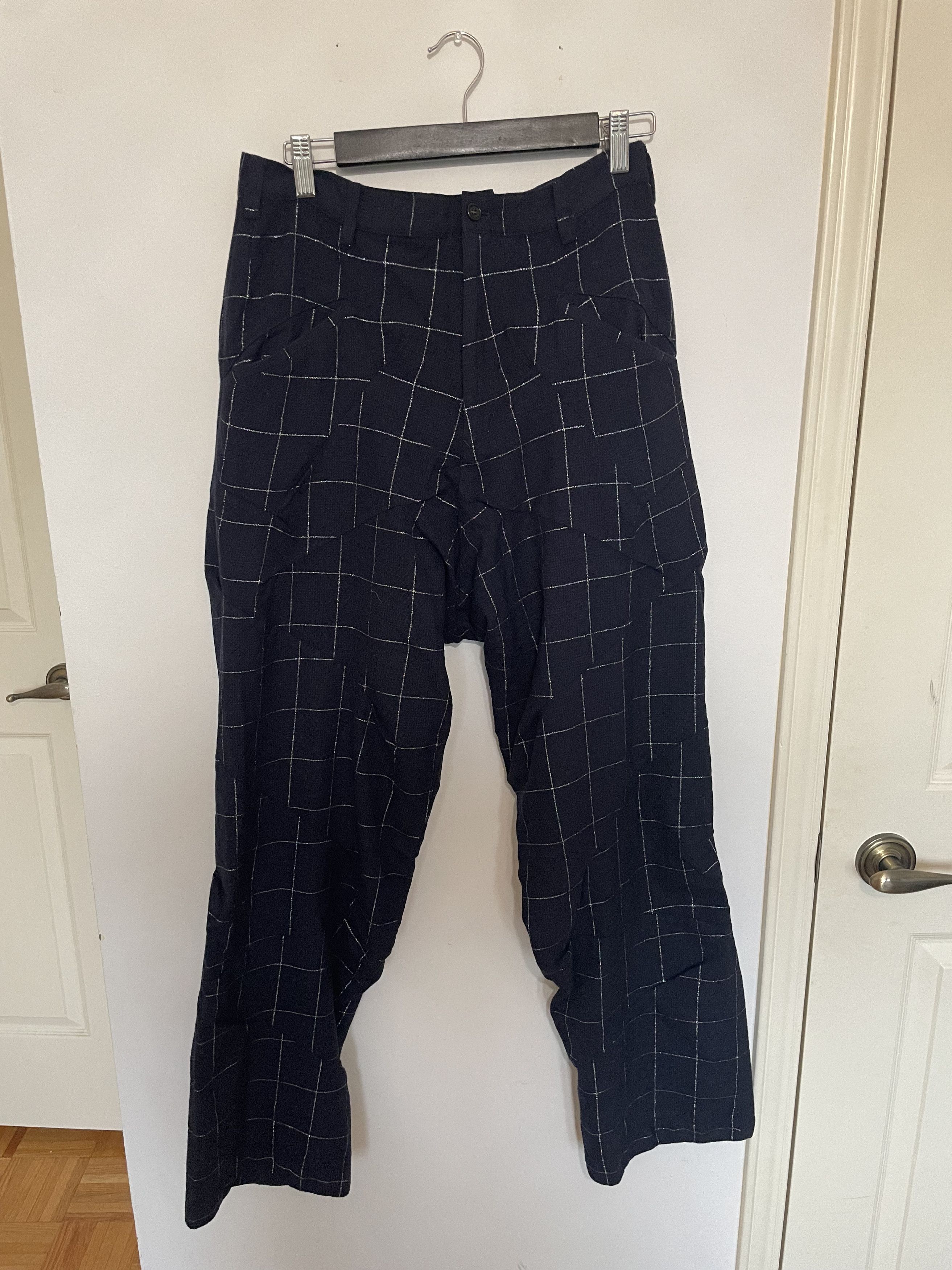 Sulvam Sulvam AW20 Wide Crazy Darts Pants | Grailed