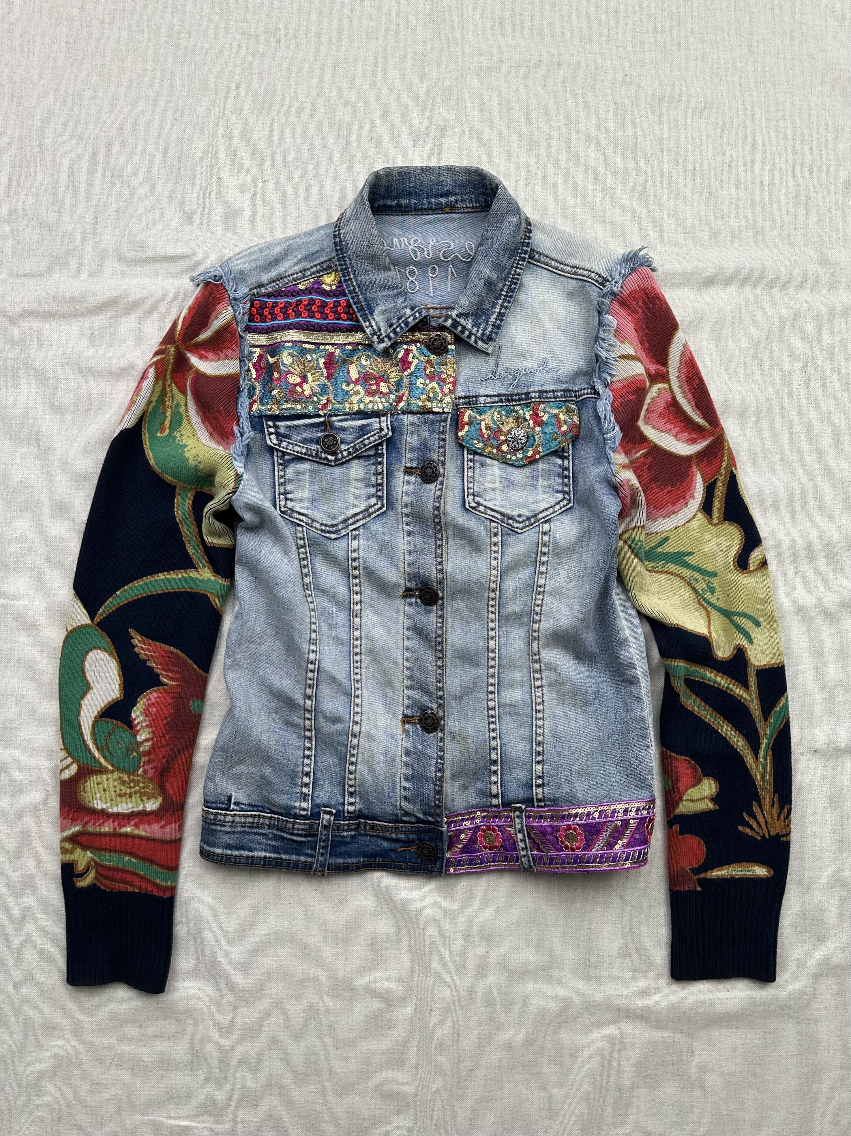 Japanese Brand × Streetwear Fuga Distressed Denim Jacket
