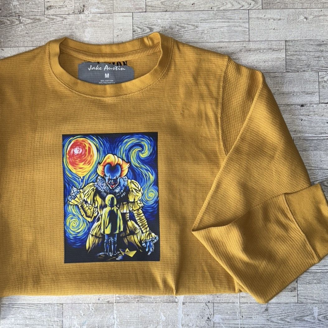 Other Pennywise X Van Gogh, Custom, Unisex Long Sleeve Thermal Size US M / EU 48-50 / 2 - 9 Thumbnail