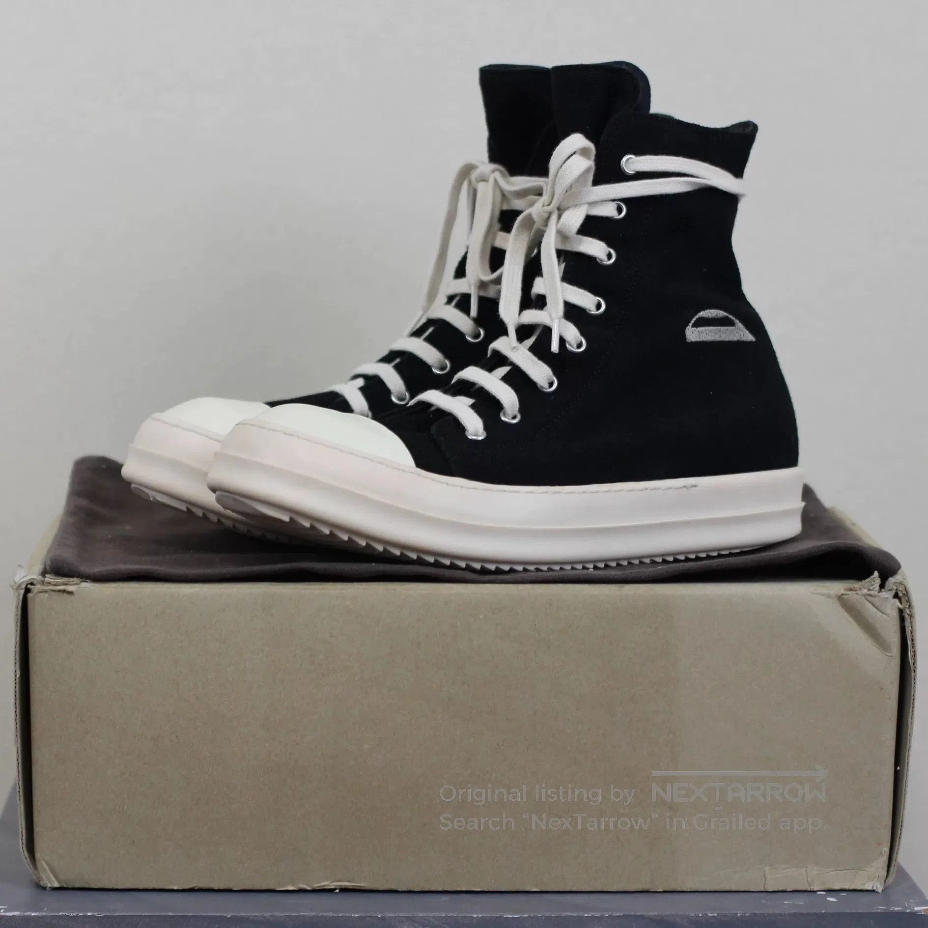 rick owens drkshdw unique high.