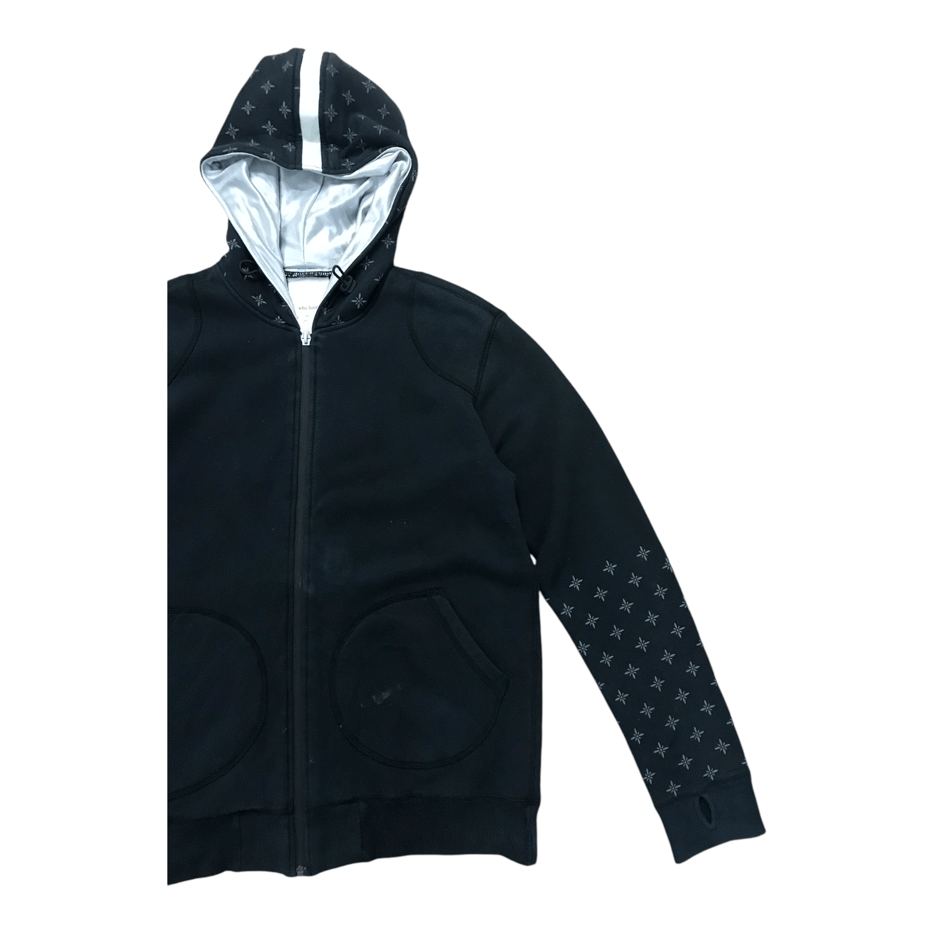Japanese Brand × WHIZ LIMITED Whiz limited Monogram Hoodie Line WhiteReflection Jacket Size US M / EU 48-50 / 2 - 3 Thumbnail
