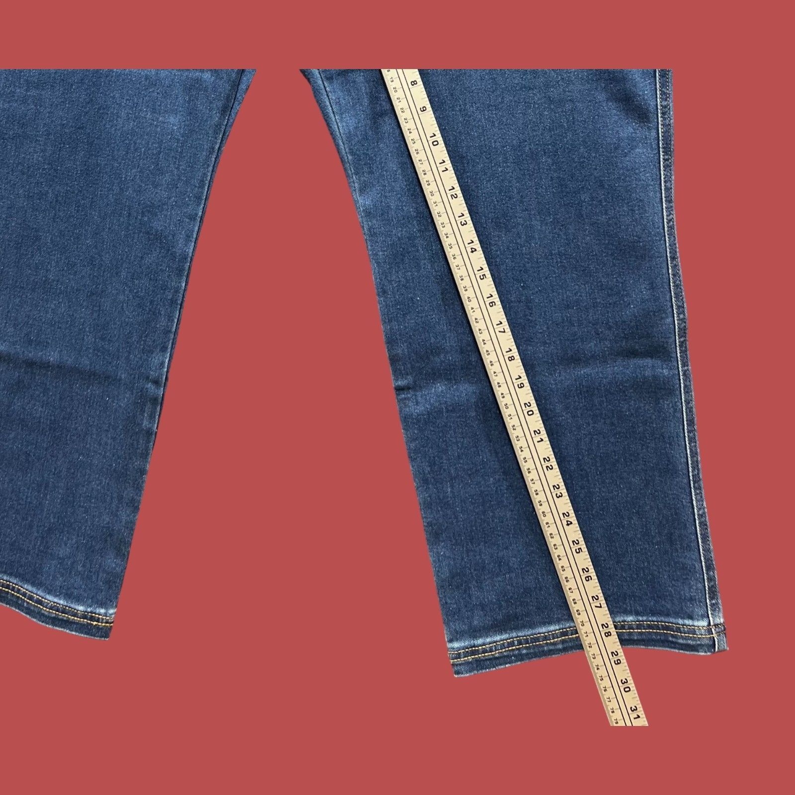Other Knox Rose - Women's High Waist Stretch Pants - Blue - 3X Size 42" / US 20 - 6 Thumbnail