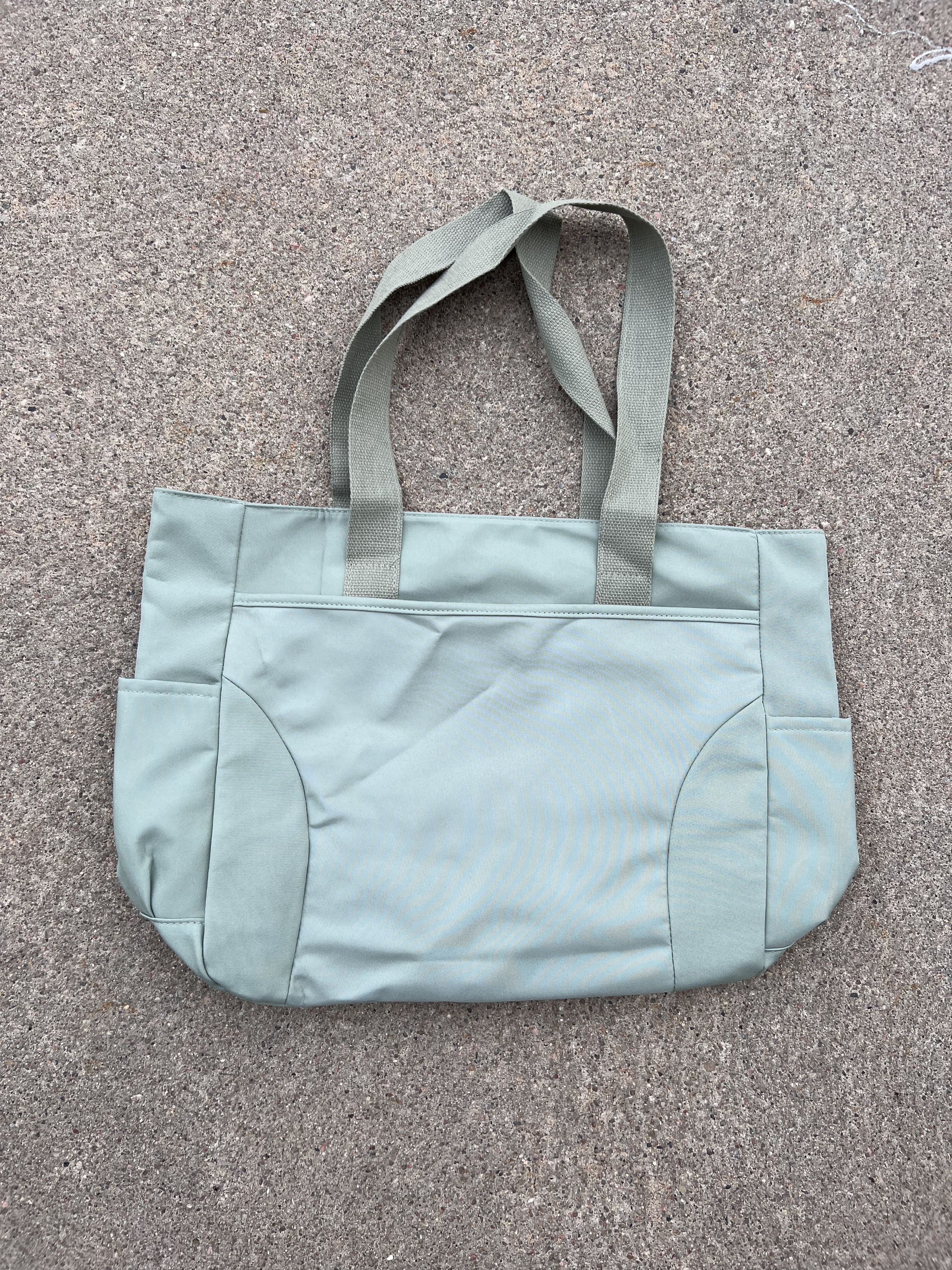 HIDDEN Hidden NY Embroidered Tote Bag in Olive Green Size ONE SIZE - 3 Thumbnail