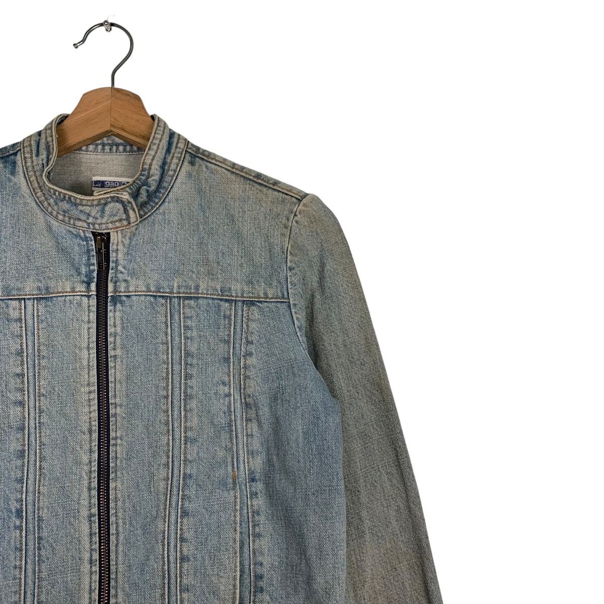 Gap GAP Washed Cropped Denim Jacket #0601-C28 Size S / US 4 / IT 40 - 4 Thumbnail