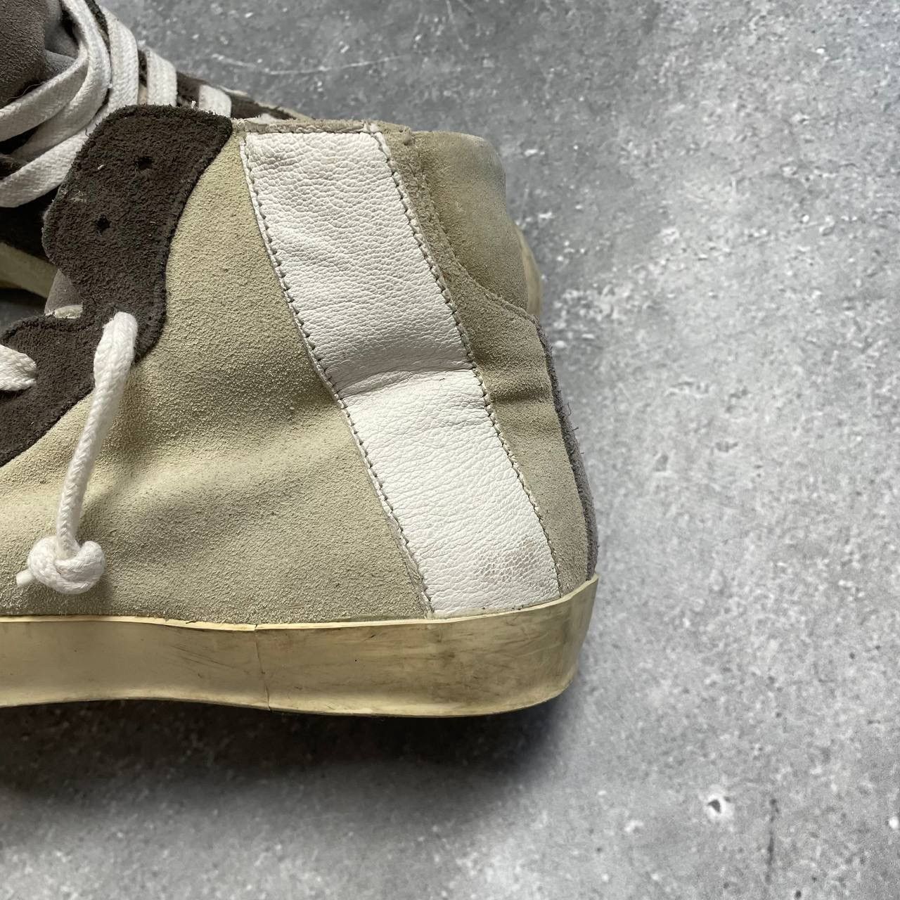 Philippe Model Philippe Model Hi Top Suede Sneakers Women’s Beige/ Gray 38 Size US 8 / IT 38 - 7 Thumbnail