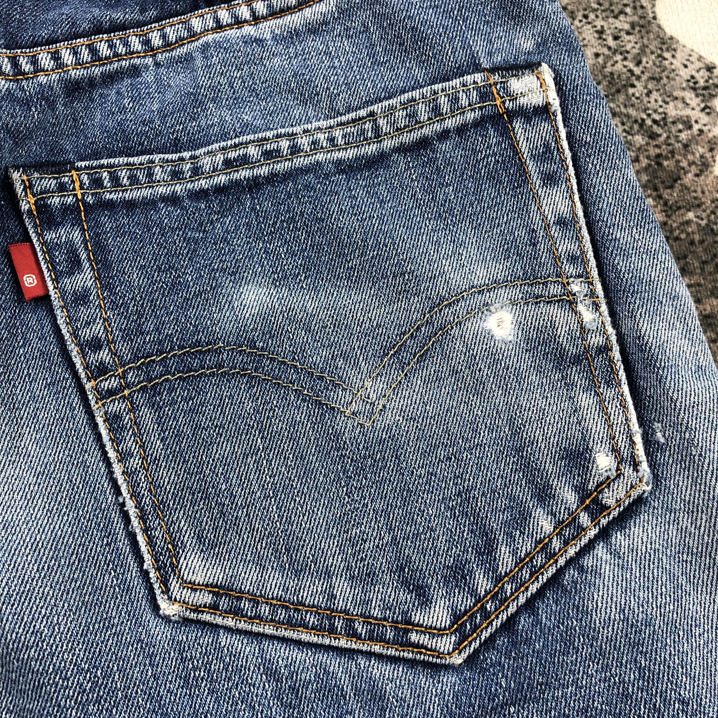 Levi's Vintage Levi's 505 Jeans Faded Blue Denim KJ861 Size US 29 - 8 Thumbnail