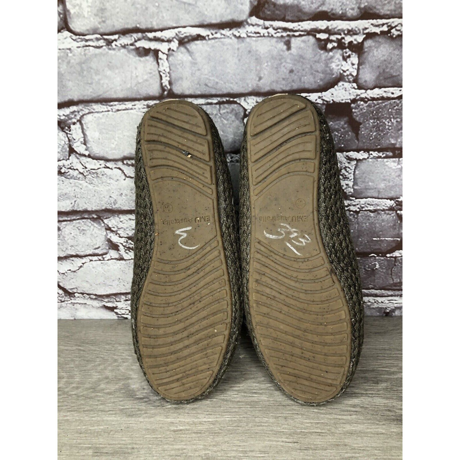 Other Emu Australia Olive Green Knit Espadrilles Casual Lace Up Sh Size US 8 / IT 38 - 22 Thumbnail