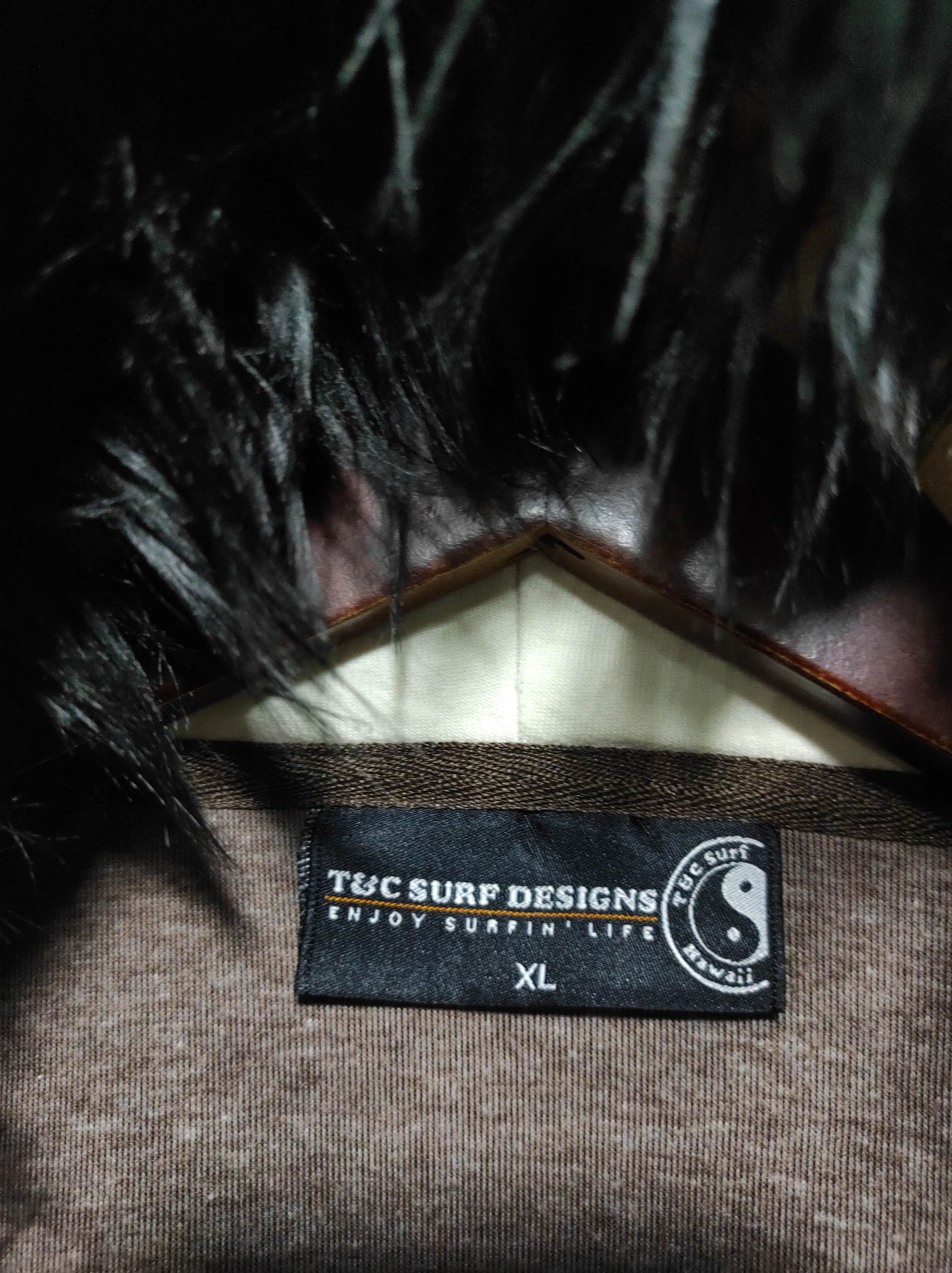 Hysteric Glamour T&C Surf Double Layer Zipper Fur Hoodie LGB i6w9 style Size US L / EU 52-54 / 3 - 12 Thumbnail