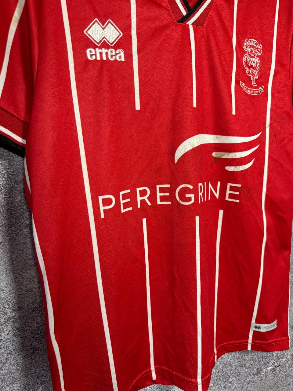 Errea × Vintage Vintage Lincoln City 2020/21 Errea Soccer Jersey Small Size US S / EU 44-46 / 1 - 8 Thumbnail