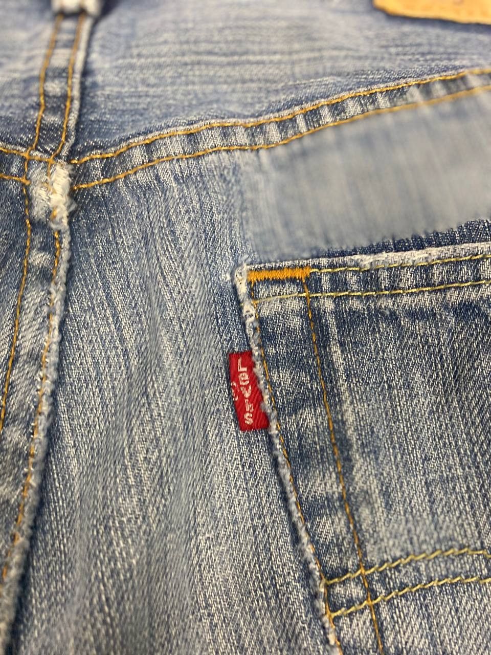 Levi's levis 550 relaxed fit distressed denim nice design Size US 36 / EU 52 - 5 Thumbnail