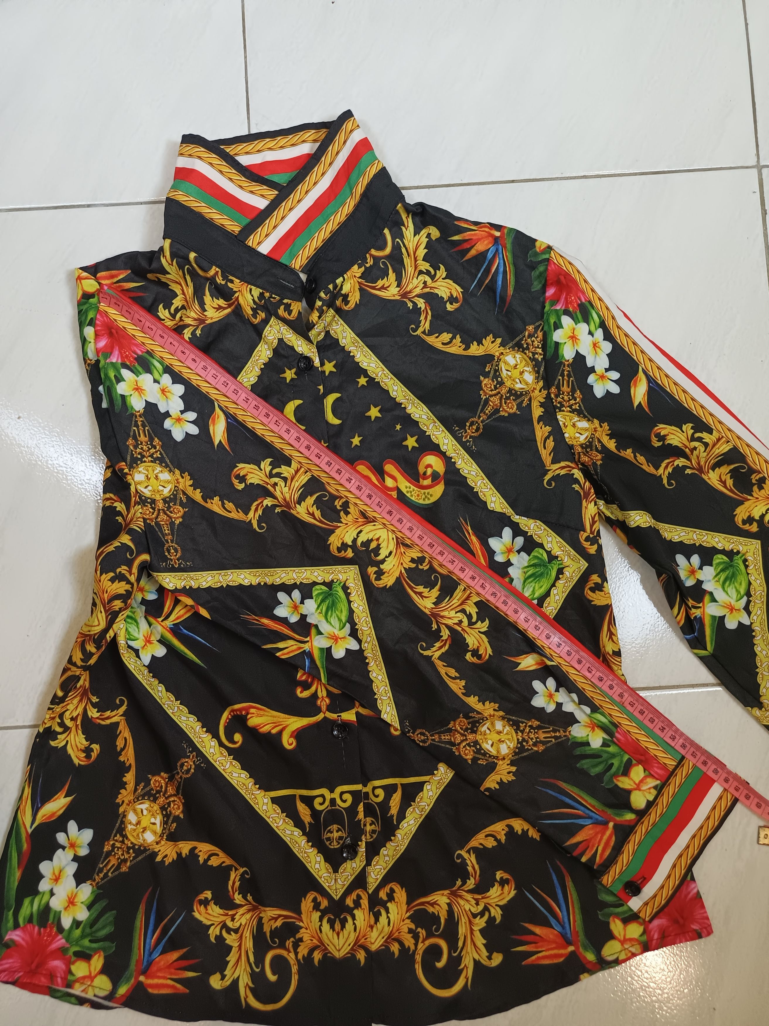 Japanese Brand DIANDIAN DIDI Women's Blouses Button up Size M / US 6-8 / IT 42-44 - 8 Thumbnail