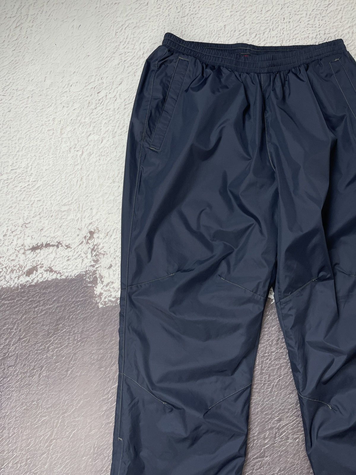 Reebok Reebok DMX vintage nylon drill baggy fit track pants navy Size US 34 / EU 50 - 9 Thumbnail