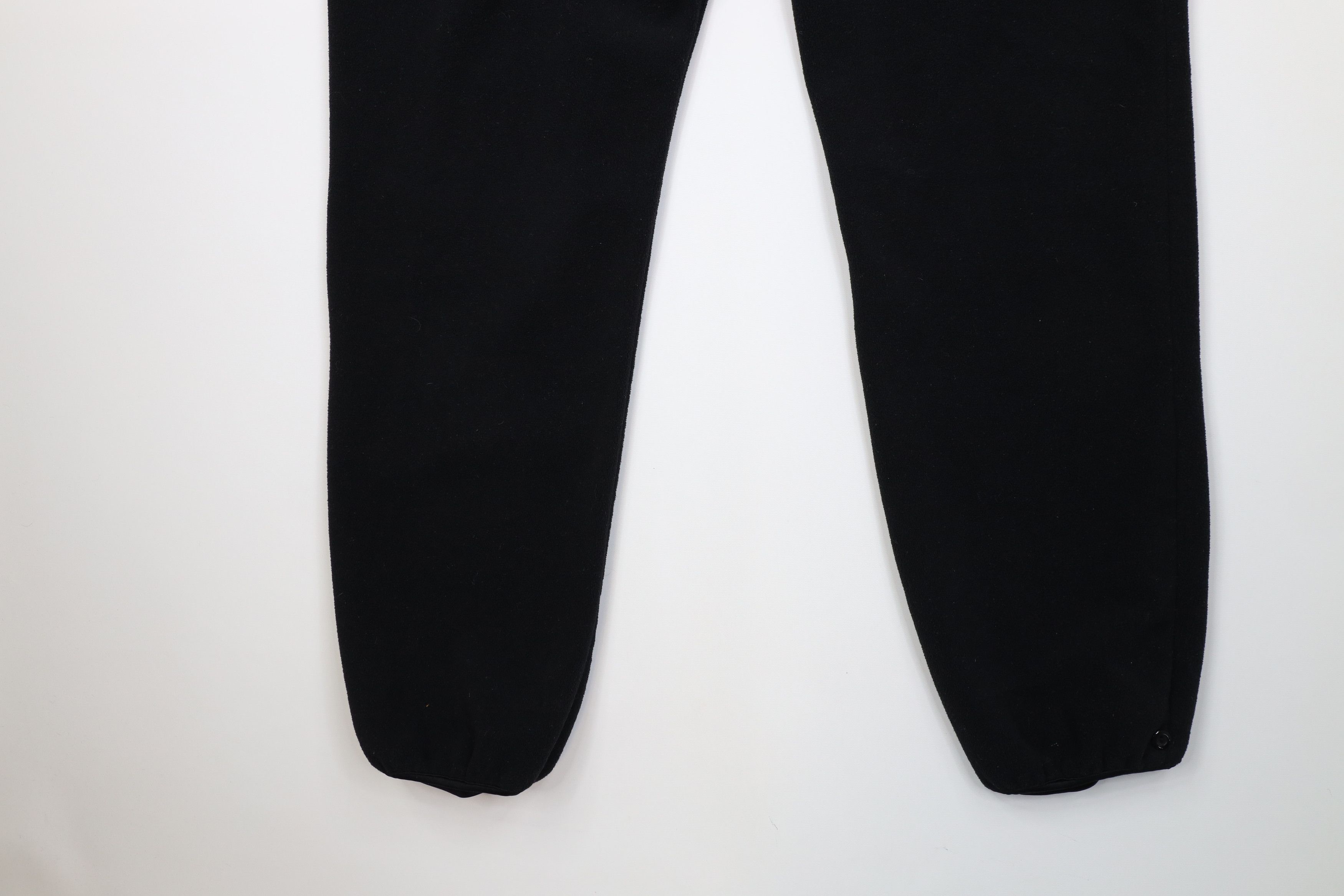 Vintage Vintage 90s Streetwear Fleece Sweatpants Joggers Black Size US 38 / EU 54 - 13 Thumbnail