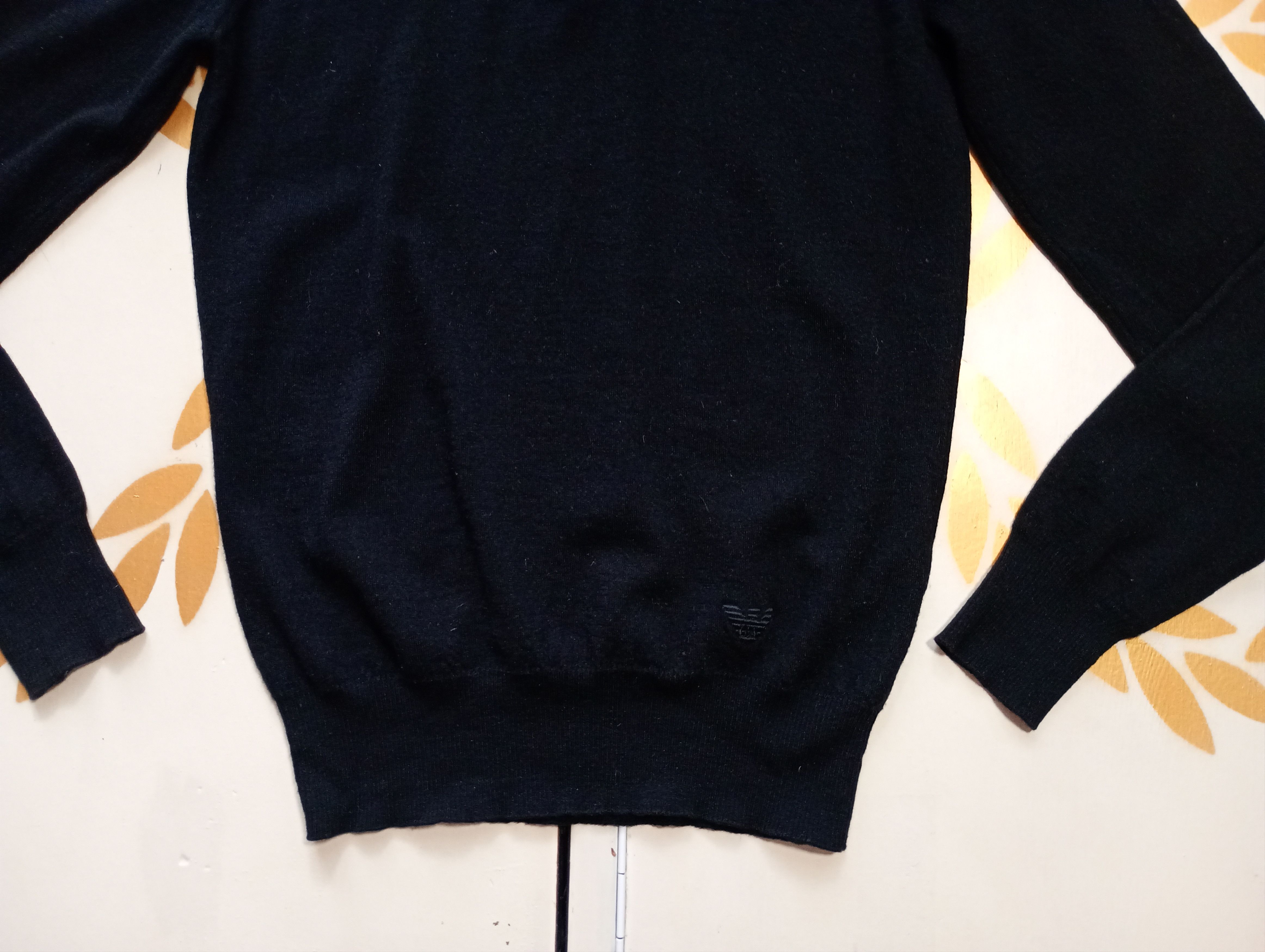 Emporio Armani × Giorgio Armani Emporio Armani Lana Wool Long Sleeve size 46 Size US S / EU 44-46 / 1 - 5 Thumbnail