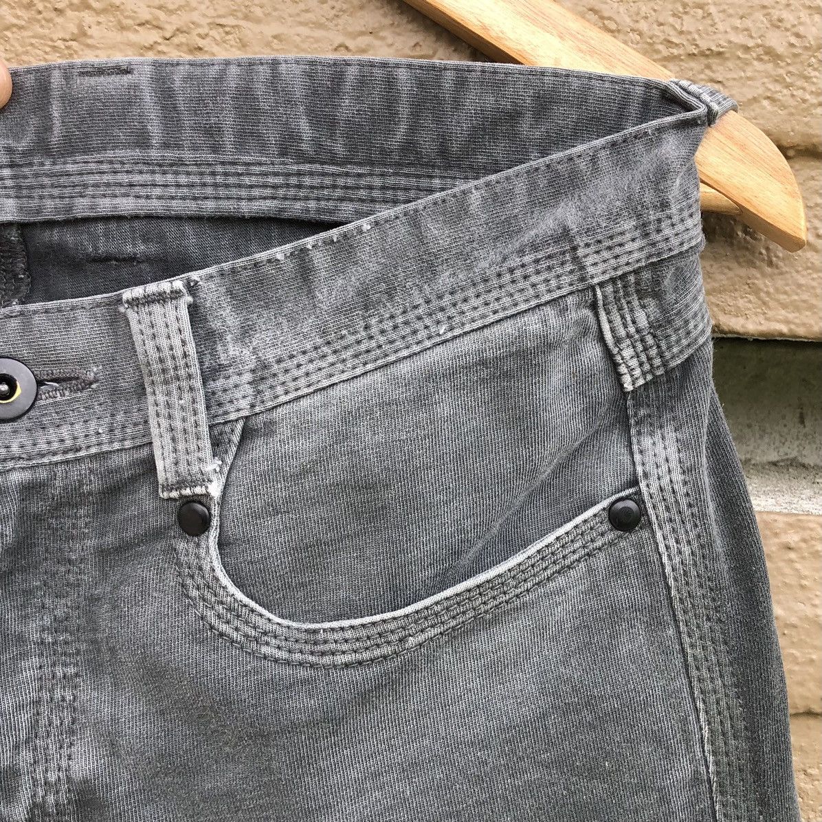 Black Barrett Black Barret Faded Distressed Short Pant Size US 30 / EU 46 - 4 Thumbnail