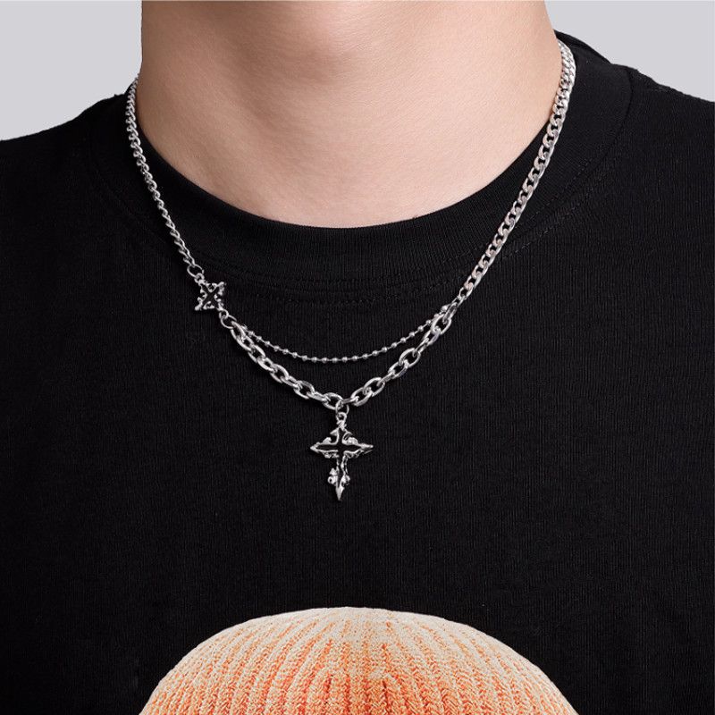 Other Dark STEAL! Y2K Chains Necklace Chain Size ONE SIZE - 1 Thumbnail