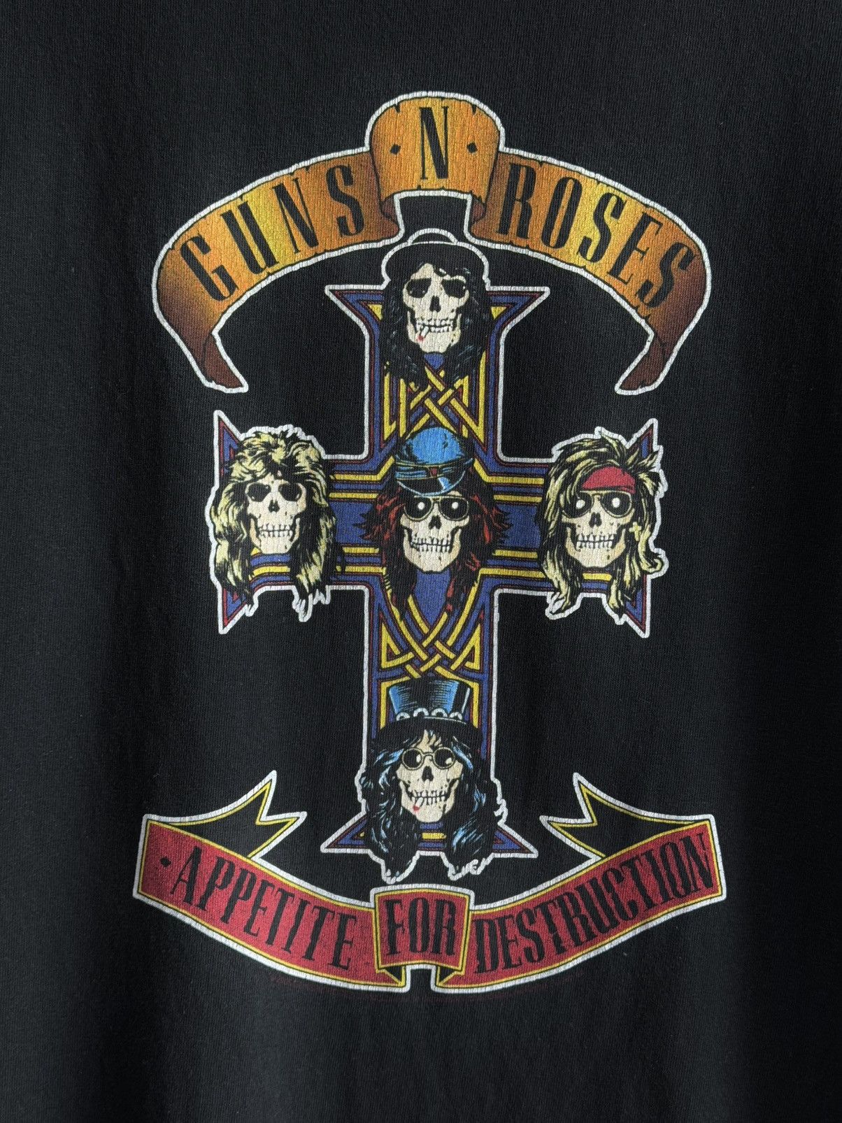 Band Tees Vintage Guns N Roses Appetite for Destruction T Shirt Size US L / EU 52-54 / 3 - 11 Thumbnail