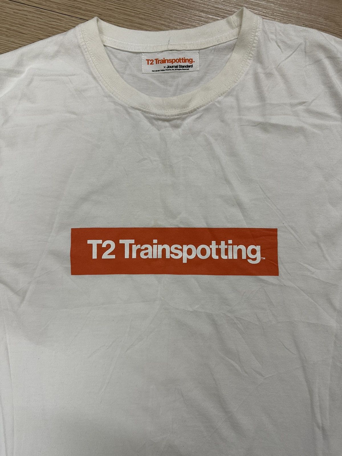 Journal Standard × Vintage T2 Trainspotting Vintage Movie Box Logo TriStar Pictures Tee Size US M / EU 48-50 / 2 - 3 Thumbnail