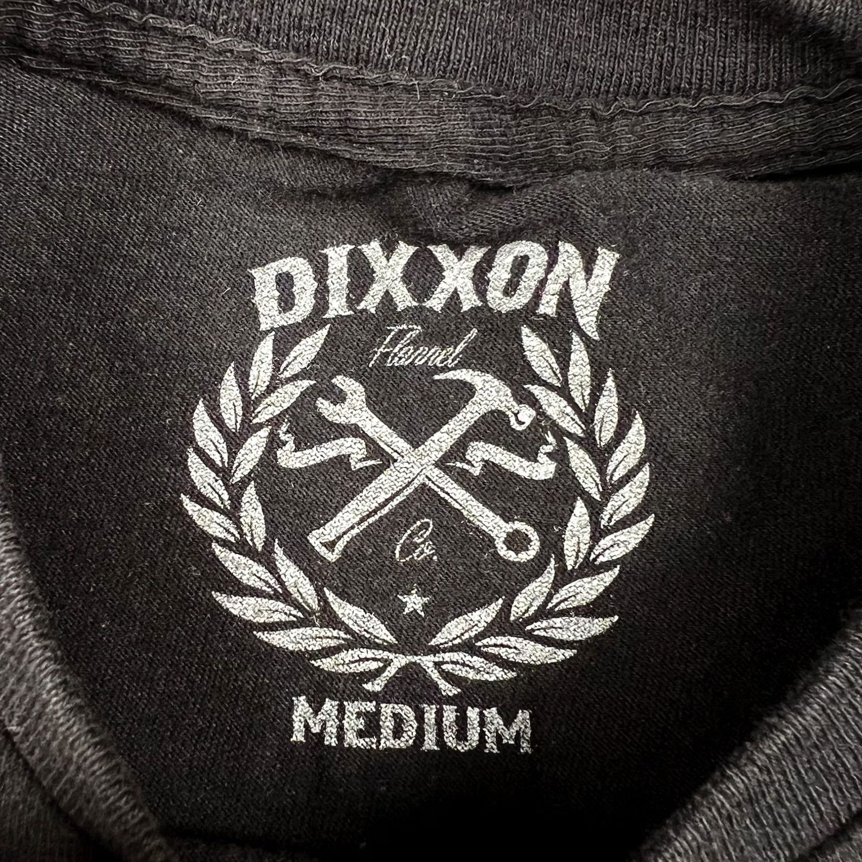 CO Dixxon Flannel Co T-Shirt Mens M Black Cotton Logo Graphic Shirt Size US M / EU 48-50 / 2 - 2 Thumbnail
