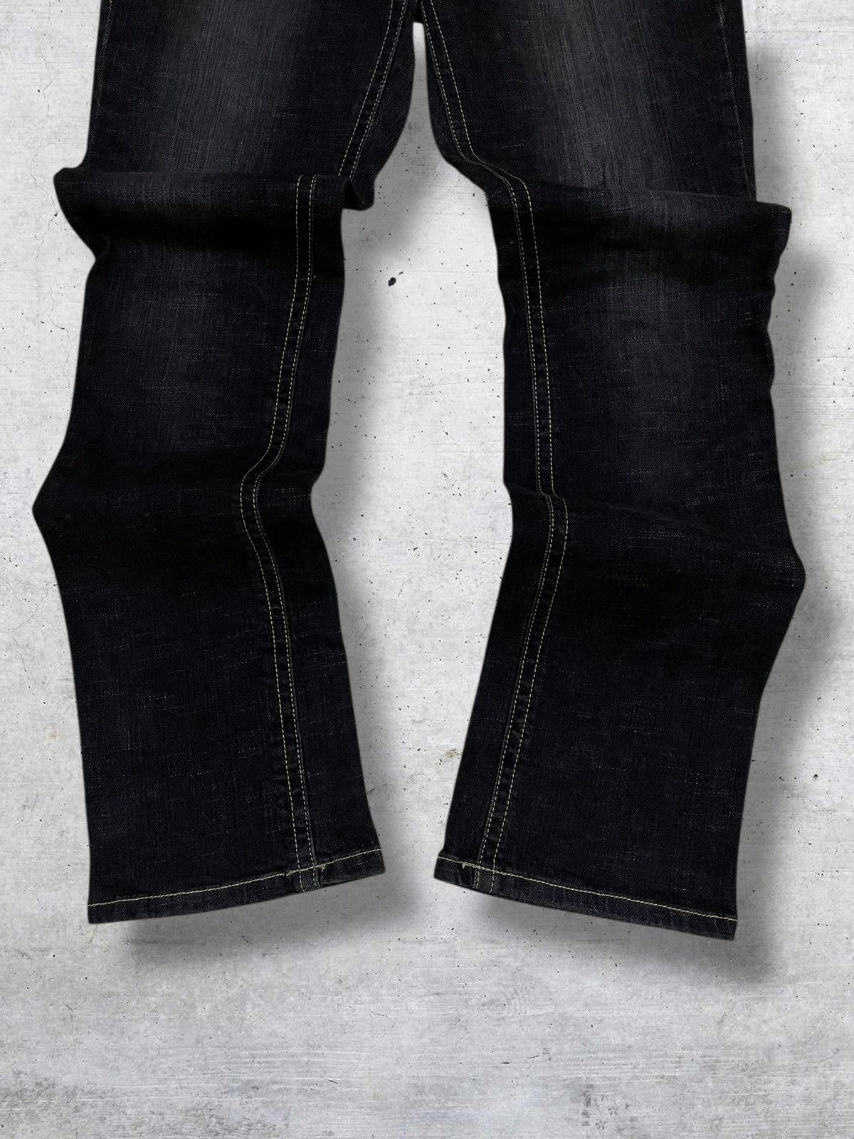 Japanese Brand VINTAGE CAROUGE JAPAN DESIGNER 90S OG FLARED RUNWAY DENIM Size US 32 / EU 48 - 3 Thumbnail