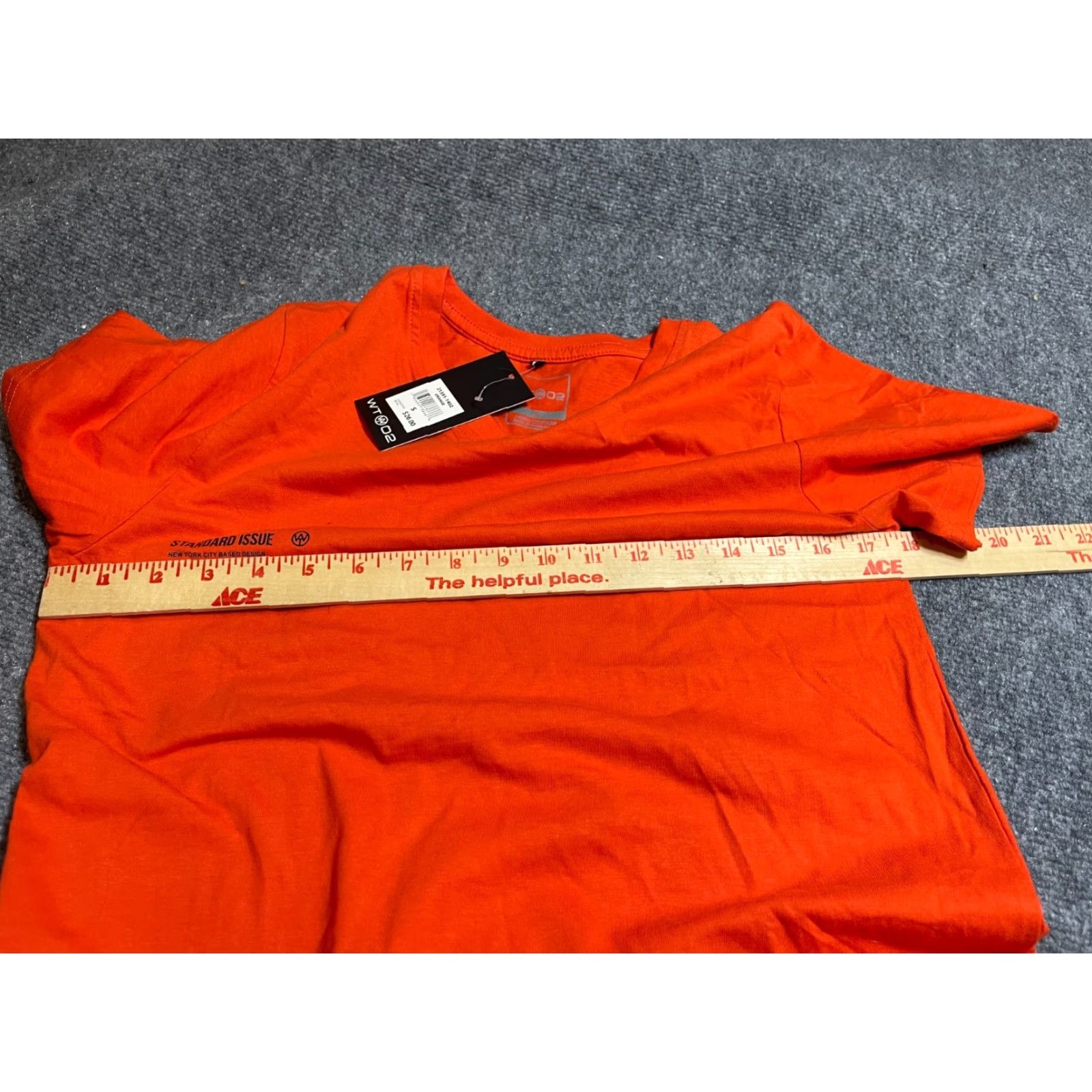 Vintage WT 02 Standard Issue Tee Shirt Mens Small S Short Sleeve New with Tag Shirt Soldiers Military Orange Crew Neck Short Sleeve Shirt Men Mens Size US S / EU 44-46 / 1 - 4 Thumbnail