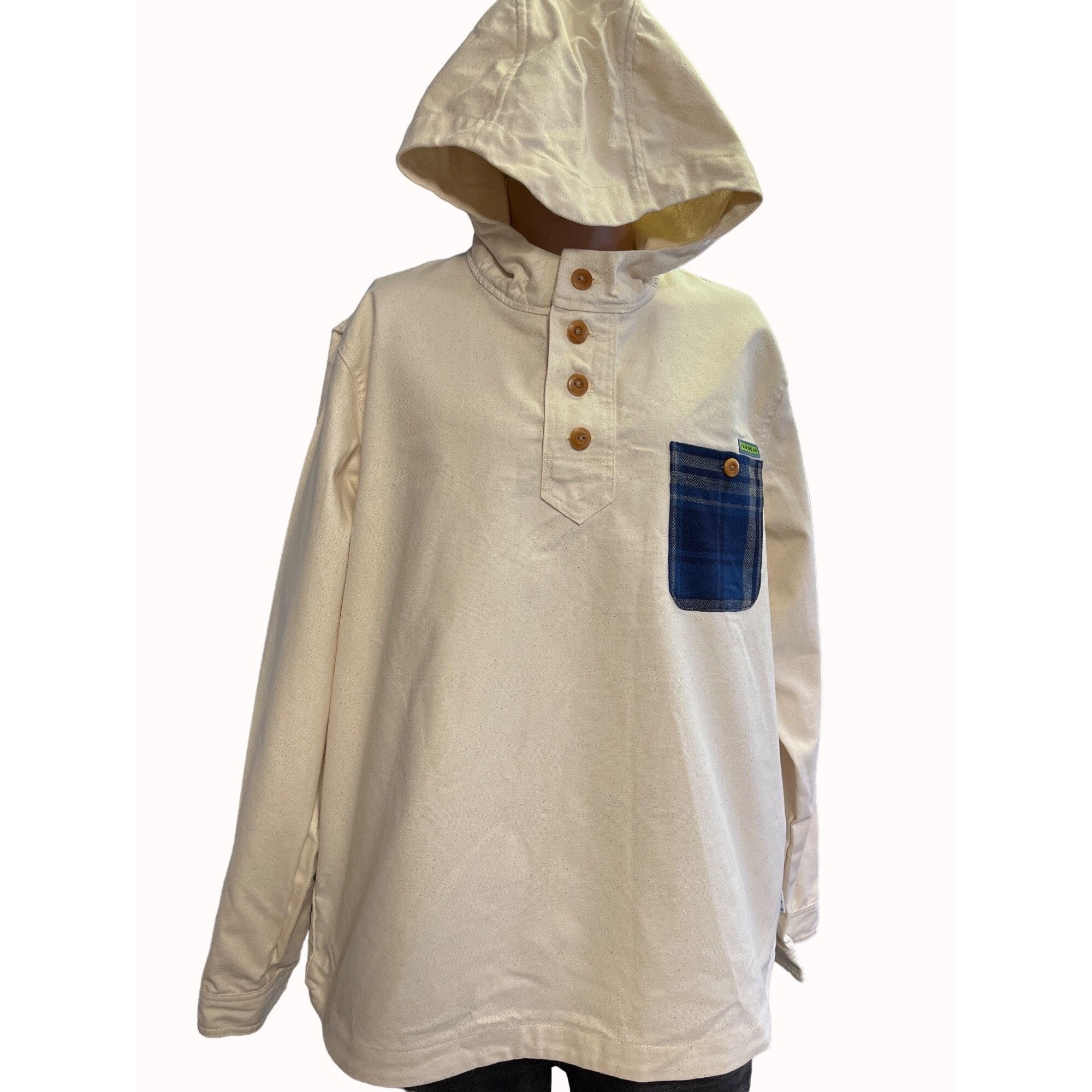 Other Fairwear Men's Beige Hooded Shirt/Pullover Sz XL SKU 4803 (# Size US XL / EU 56 / 4 - 1 Thumbnail