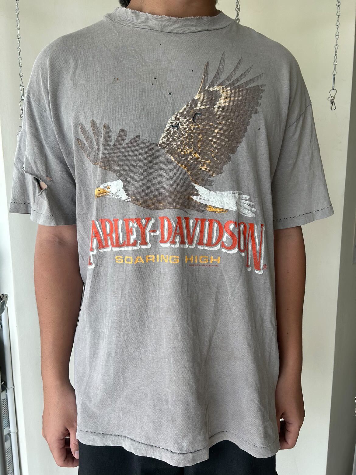 Vintage Vintage Harley Davidson Size US L / EU 52-54 / 3 - 3 Thumbnail