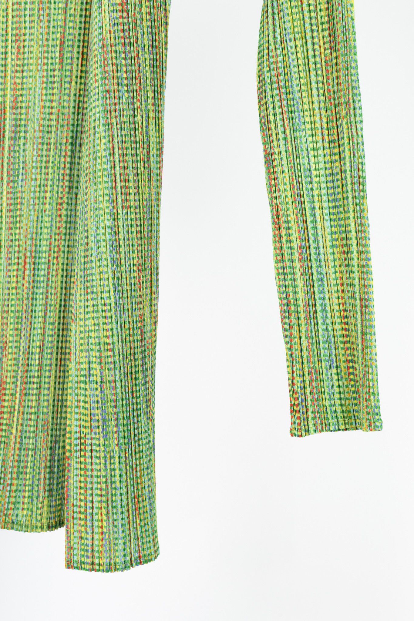Pleats Please Issey Miyake Pleats Please Issey Miyake Pixel-Print Open-Front Cardigan Size ONE SIZE - 5 Thumbnail