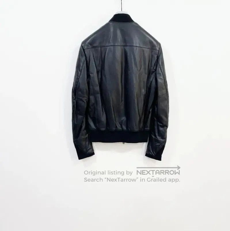 Kenzo Kenzo Men's Long Sleeve Navy Leather Jacket . Size US M / EU 48-50 / 2 - 5 Thumbnail