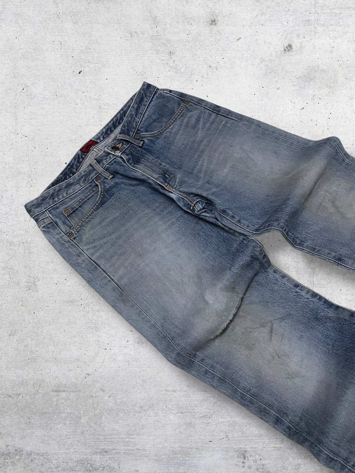 Edwin VINTAGE EDWIN 503 90S OG JAPAN DESIGNER DIRTY OLD DENIM Size US 32 / EU 48 - 7 Thumbnail