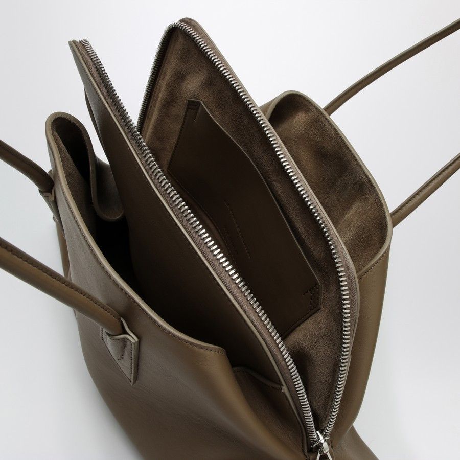 The Attico o1d2blof1024 Size : OS / Medium Camel Bag in Beige Size ONE SIZE - 4 Thumbnail