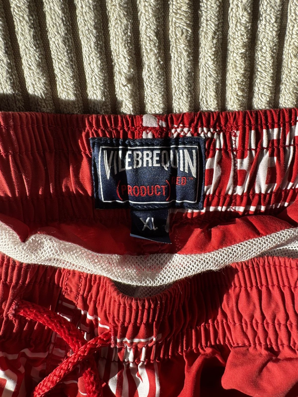 Vilebrequin VILEBREQUIN X (PRODUCT)RED LIMITED EDITION SWIMSHORT Size US 28 / EU 44 - 2 Thumbnail